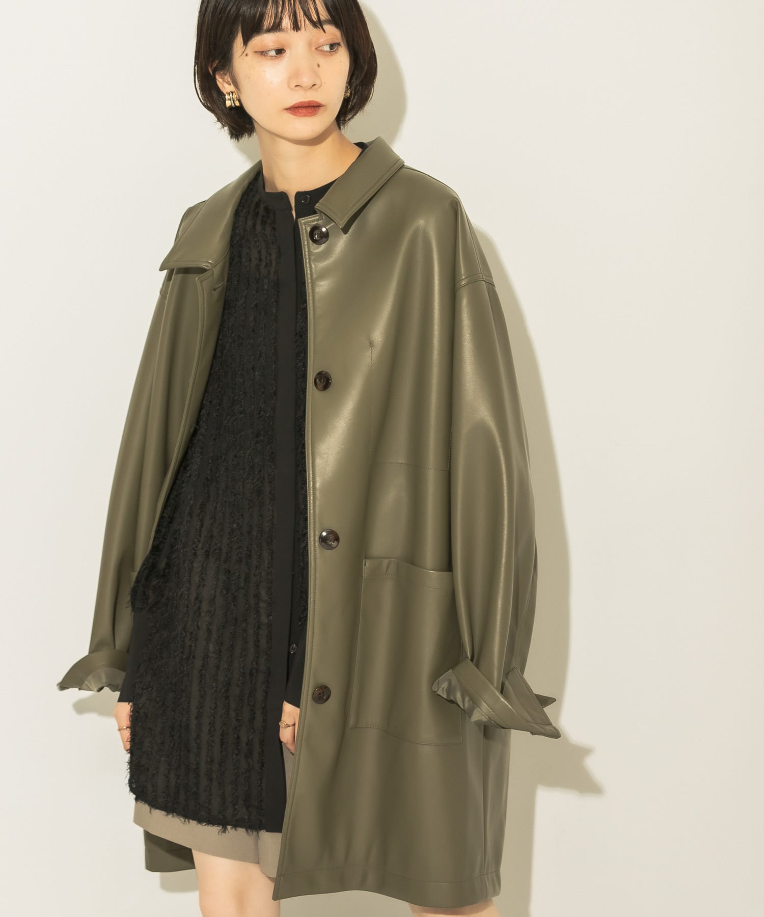 フェイクレザーオーバージャケット[KC26-27L110]｜URBAN RESEARCH公式