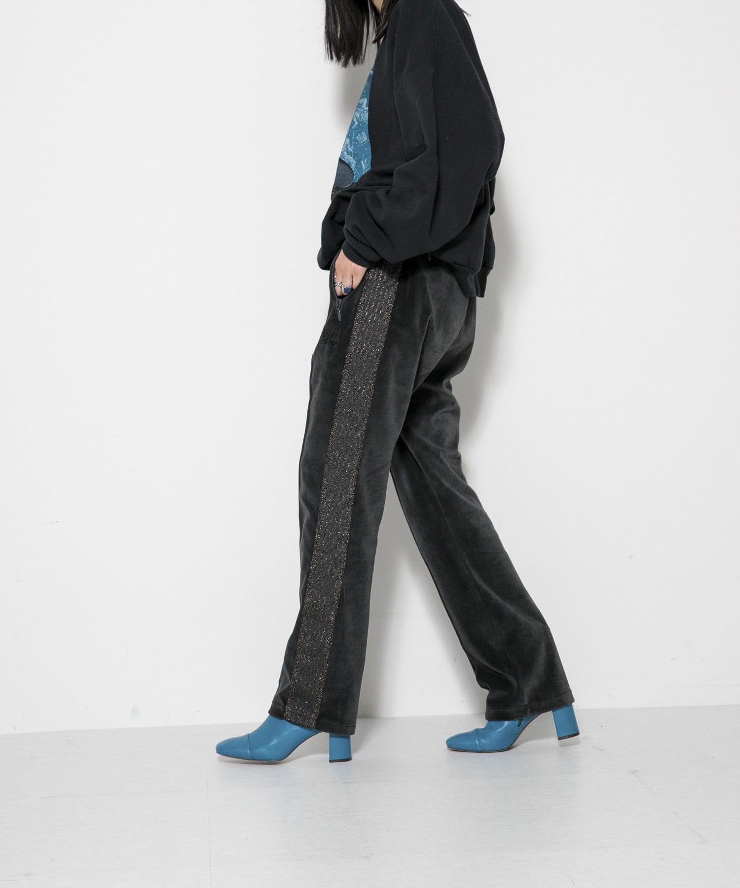 別注』Needles×URBS Narrow Track Pants[LQ462-BSL27]｜URBAN RESEARCH ...