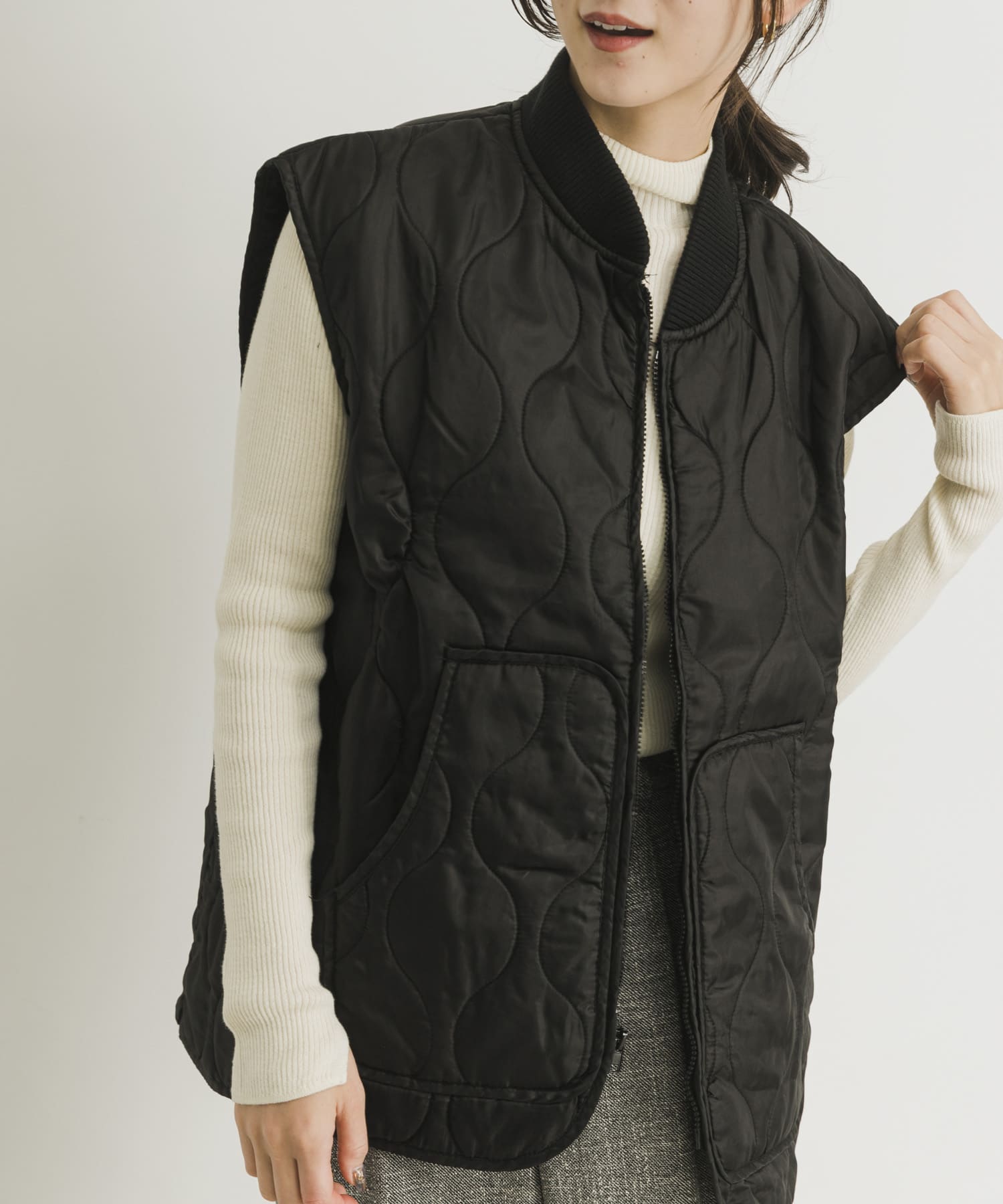 ロスコ キルティング ベスト（Rothco Quilted Woobie Vest ）10434 他 