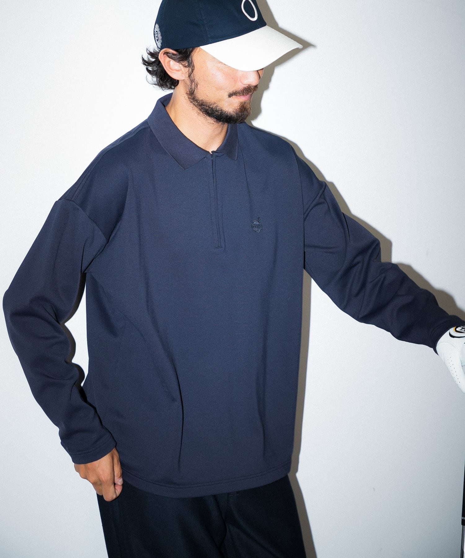 OOPS 襟付きハーフジップロンTシャツ[LA27-11A802]｜URBAN RESEARCH