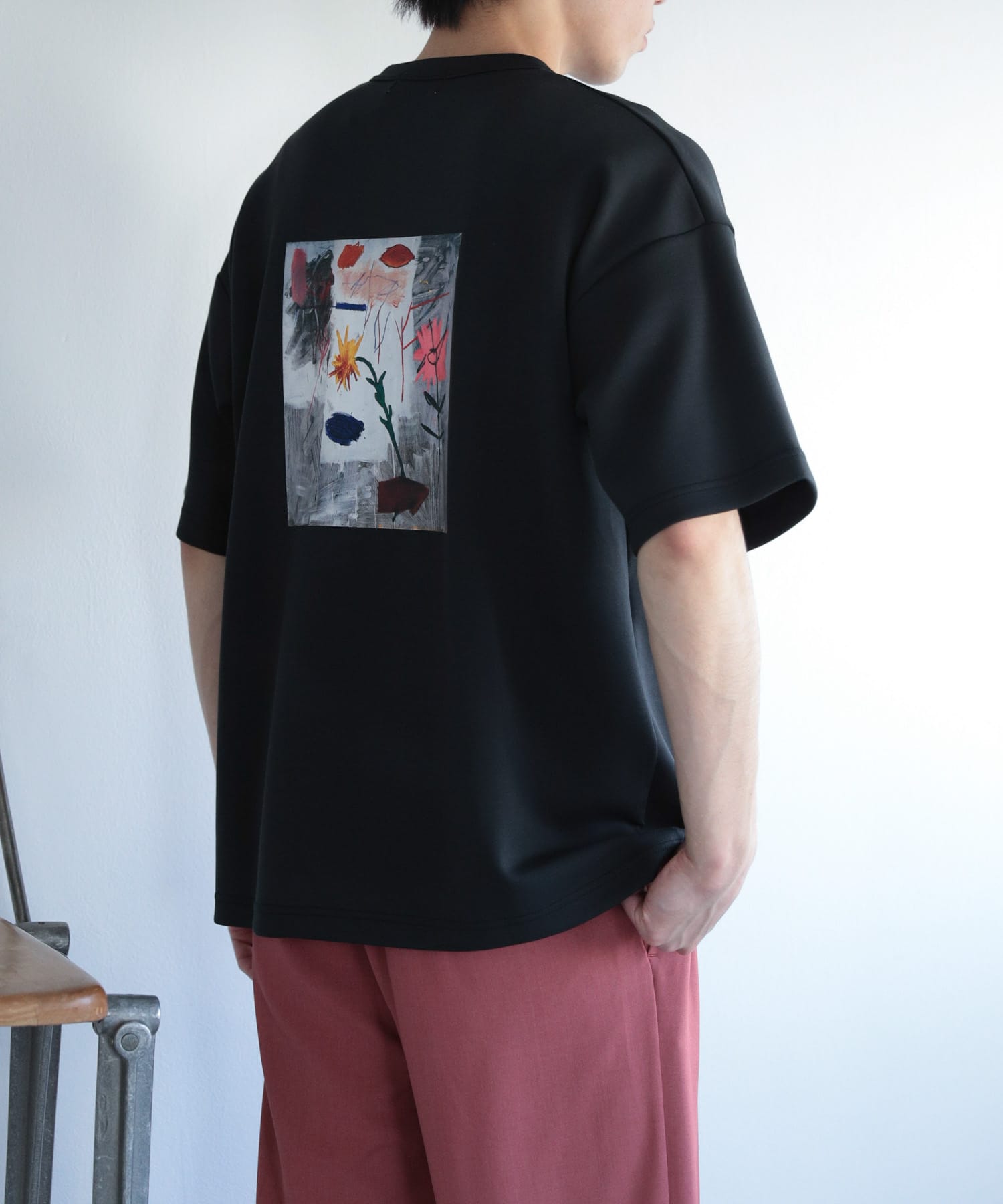 別注』グラフィックアートTシャツ(5分袖)C[AA35-11A117]｜URBAN