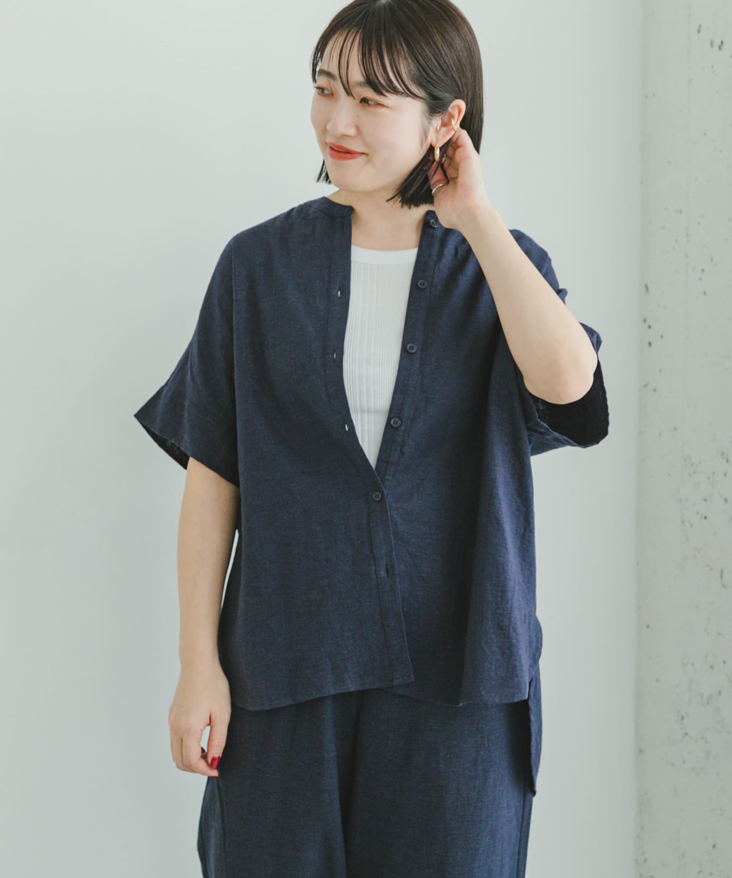 リネンレーヨンフレンチシャツ[IT35-23B001]｜URBAN RESEARCH公式 