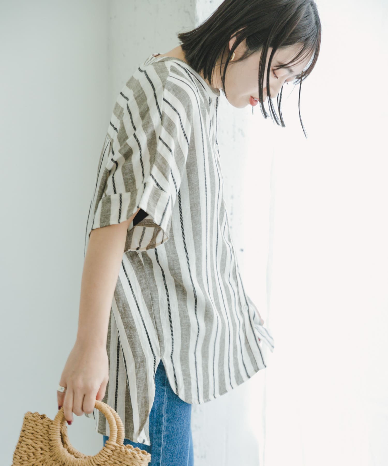 リネンレーヨンフレンチシャツ[IT35-23B001]｜URBAN RESEARCH公式 