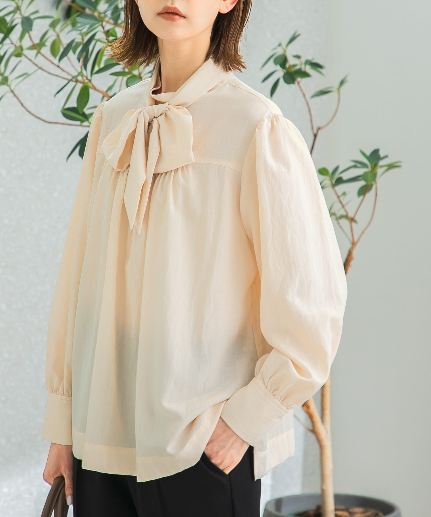2WAYボウタイブラウス[RA34-23K404]｜URBAN RESEARCH公式ファッション通販