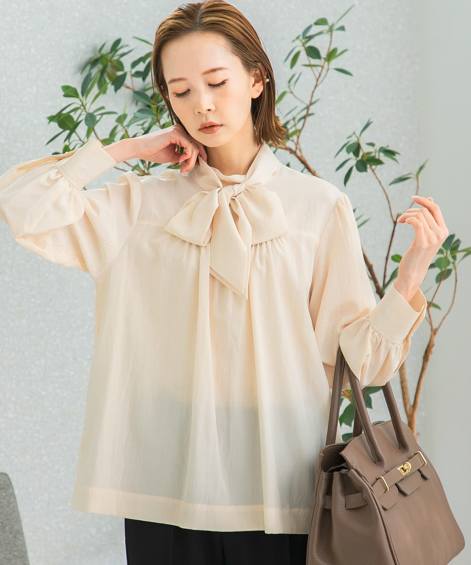 2WAYボウタイブラウス[RA34-23K404]｜URBAN RESEARCH公式ファッション通販
