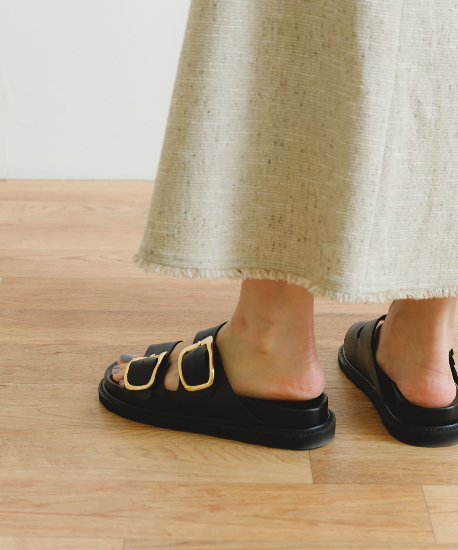 別注』CAMINANDO×URBAN RESEARCH DOUBLE BUCKLE SANDALS[2315W-UL35 