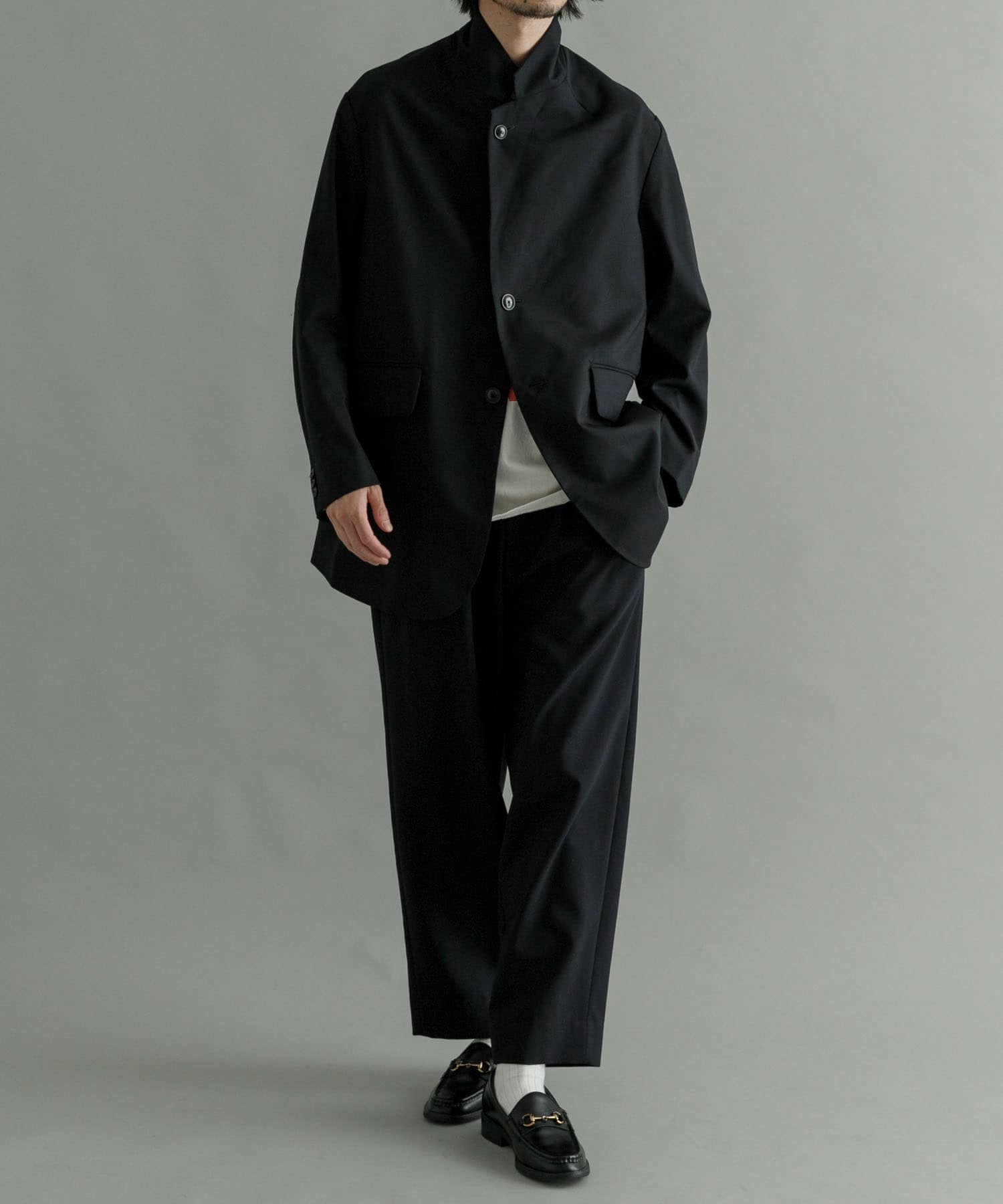 URU 19aw ウールテーラードジャケット