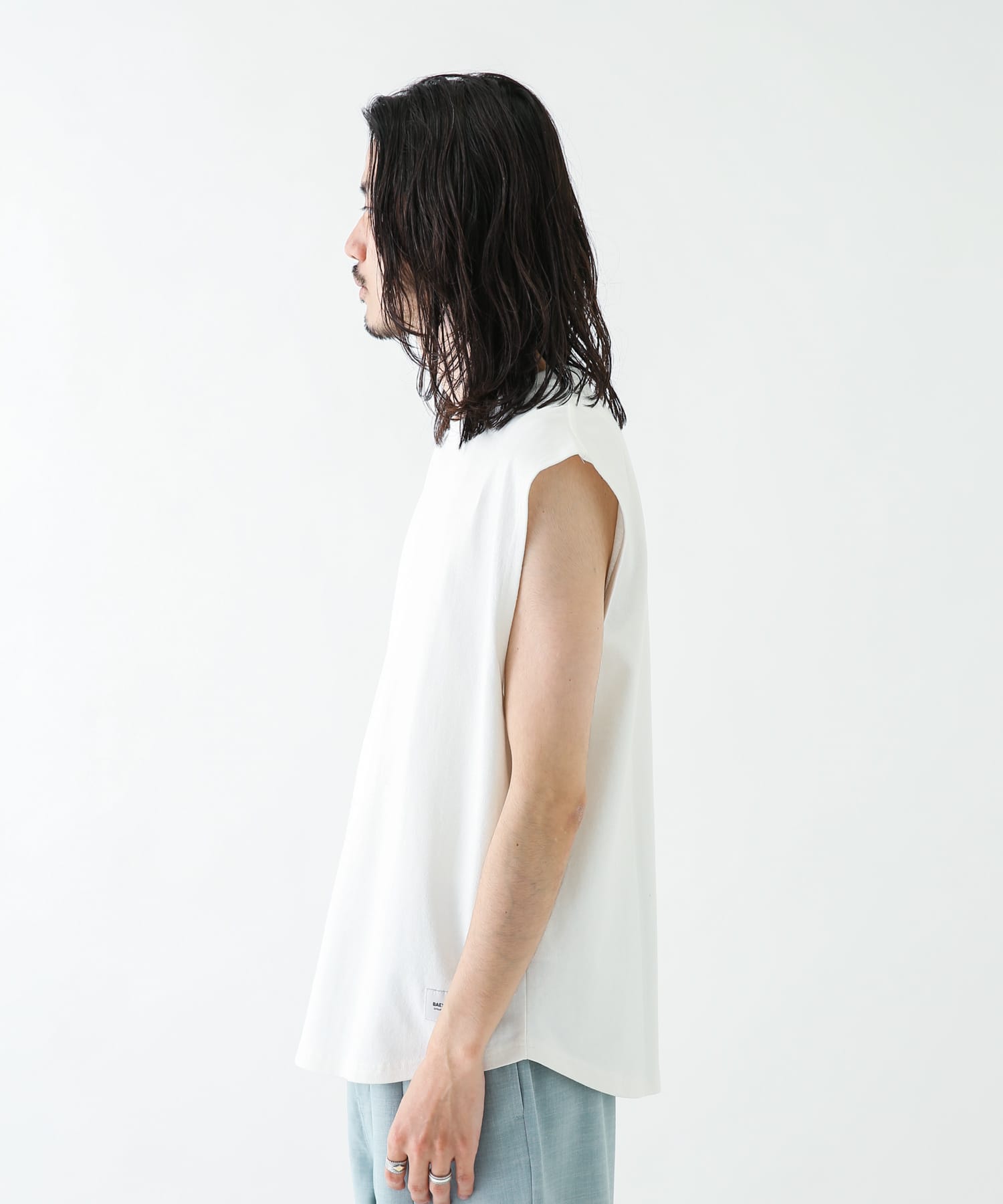 別注』BAEXFATE×Sonny Label レイヤードノースリーブTシャツ[LA35 