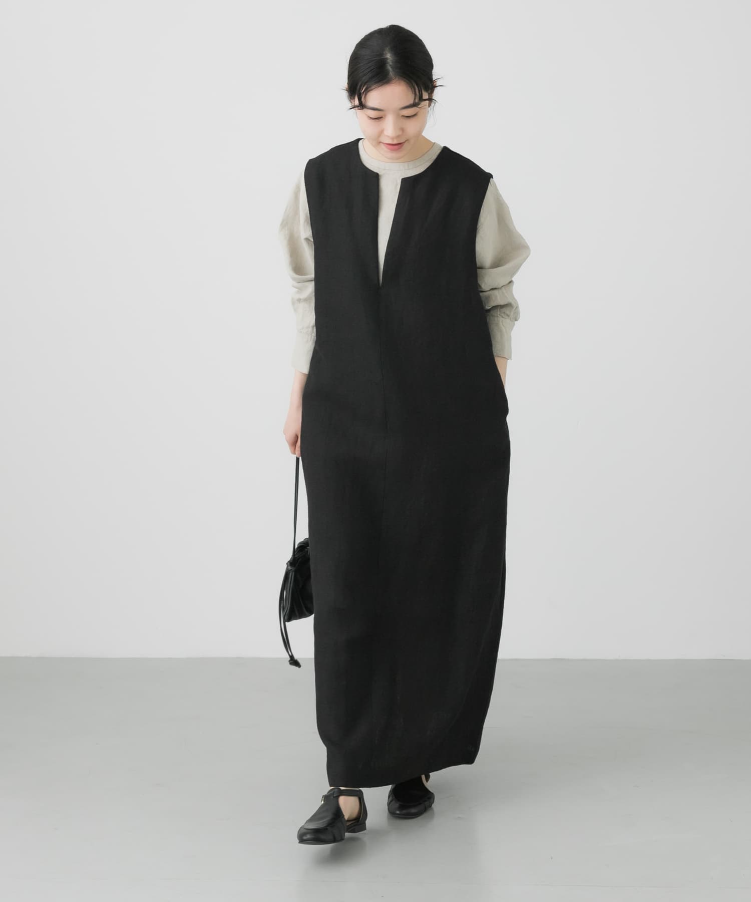 2サイズ展開』リネンボックスワンピース[GA35-26M015]｜URBAN RESEARCH