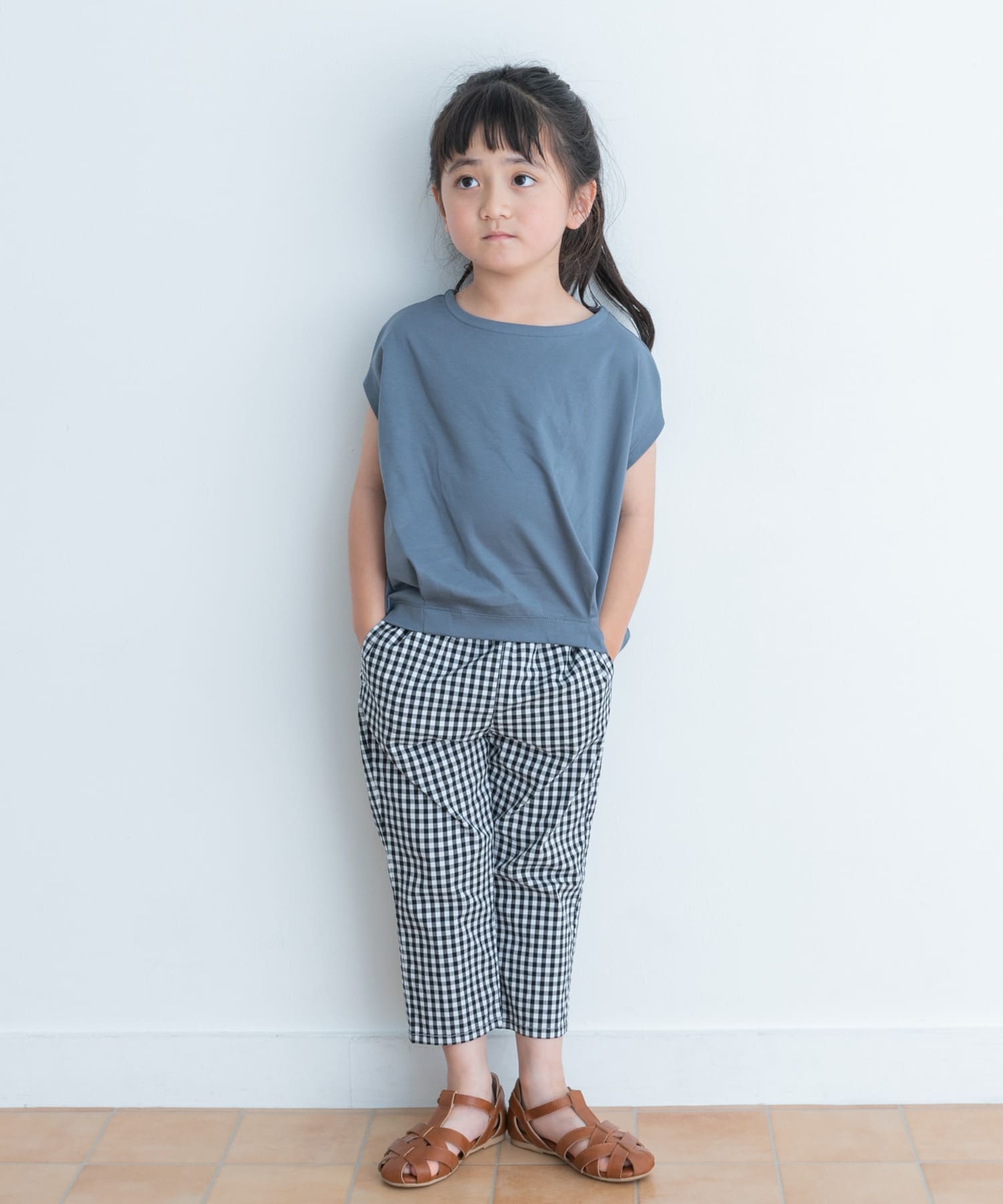 親子リンク』フレンチタックプルオーバー(KIDS)[DR35-31B292