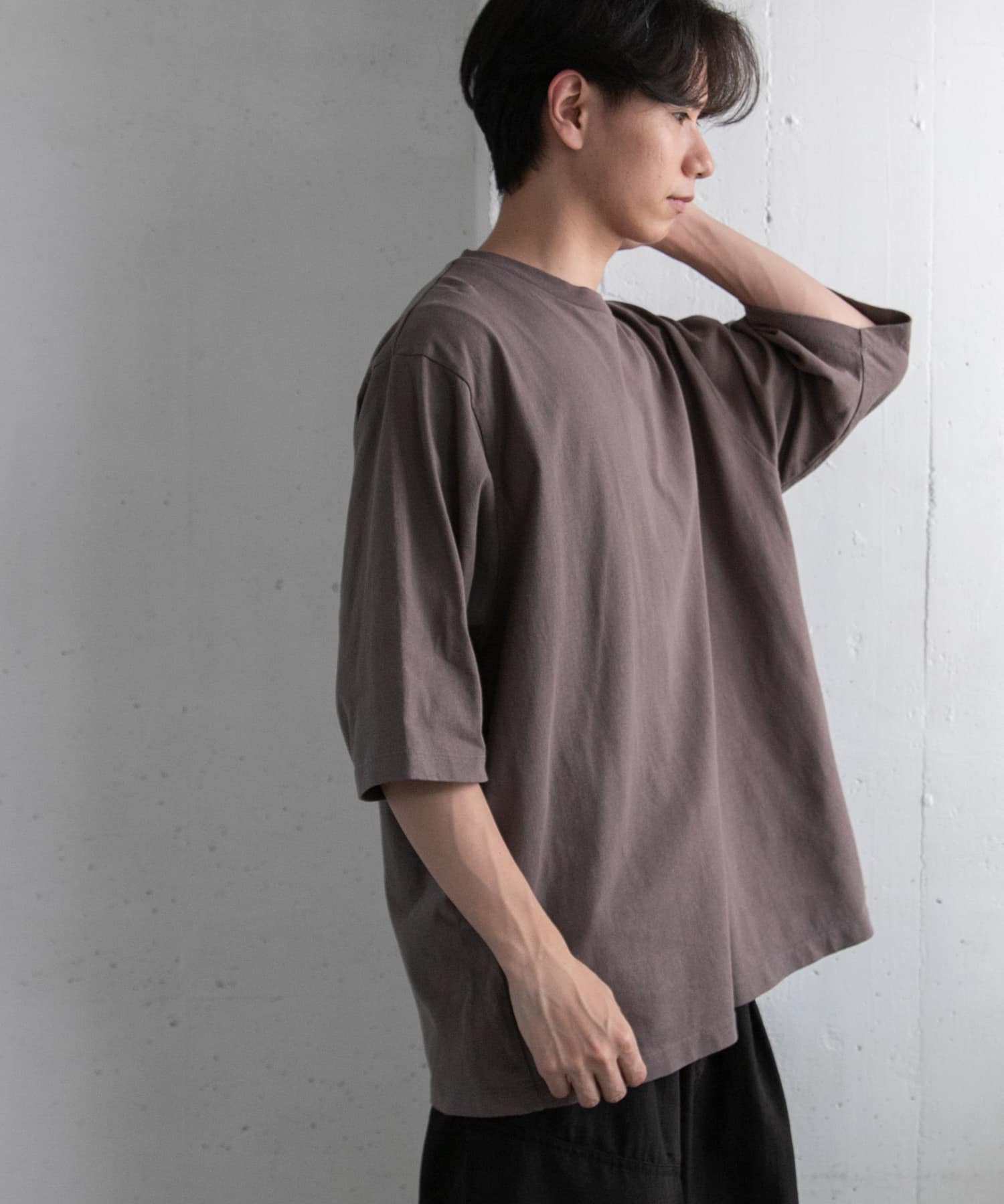 吸水速乾』『接触冷感』FORK&SPOON プレーティング 5分袖 Tシャツ[DF35