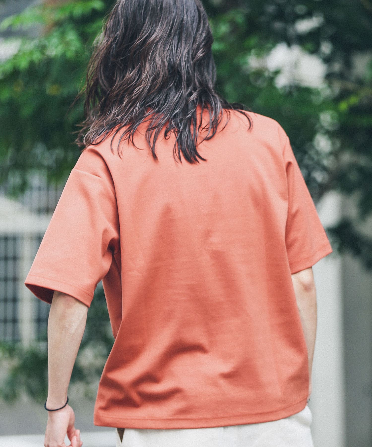 XLサイズ/WEB限定』ポンチポケットクルーネックTシャツ[LA35-11S007 