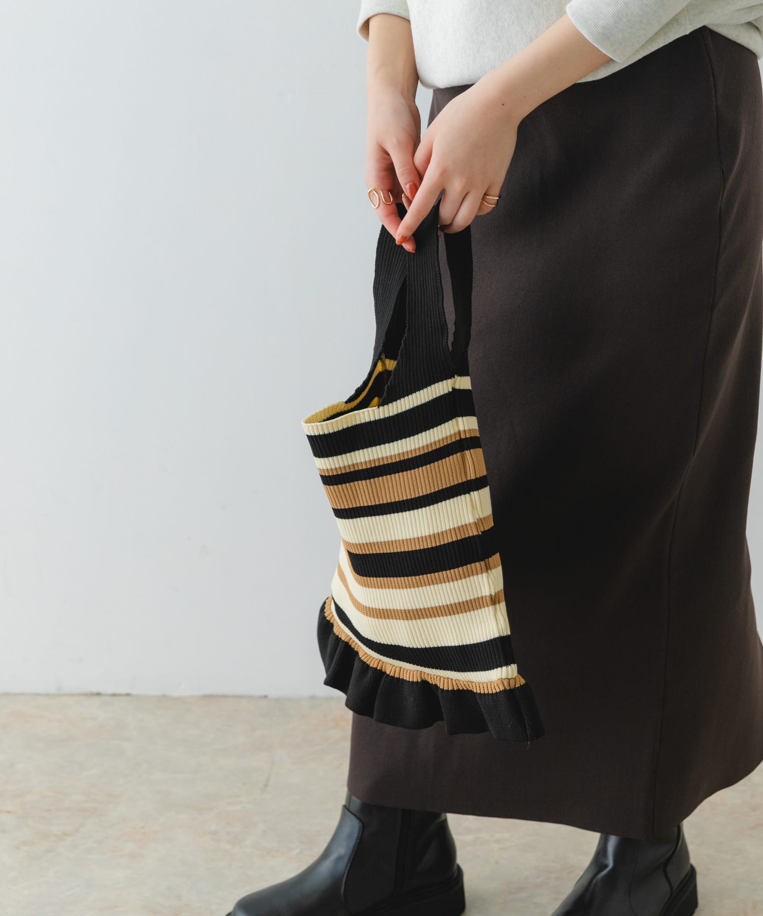 ニットフリルバッグ[XX36-2AW2401]｜URBAN RESEARCH公式ファッション通販