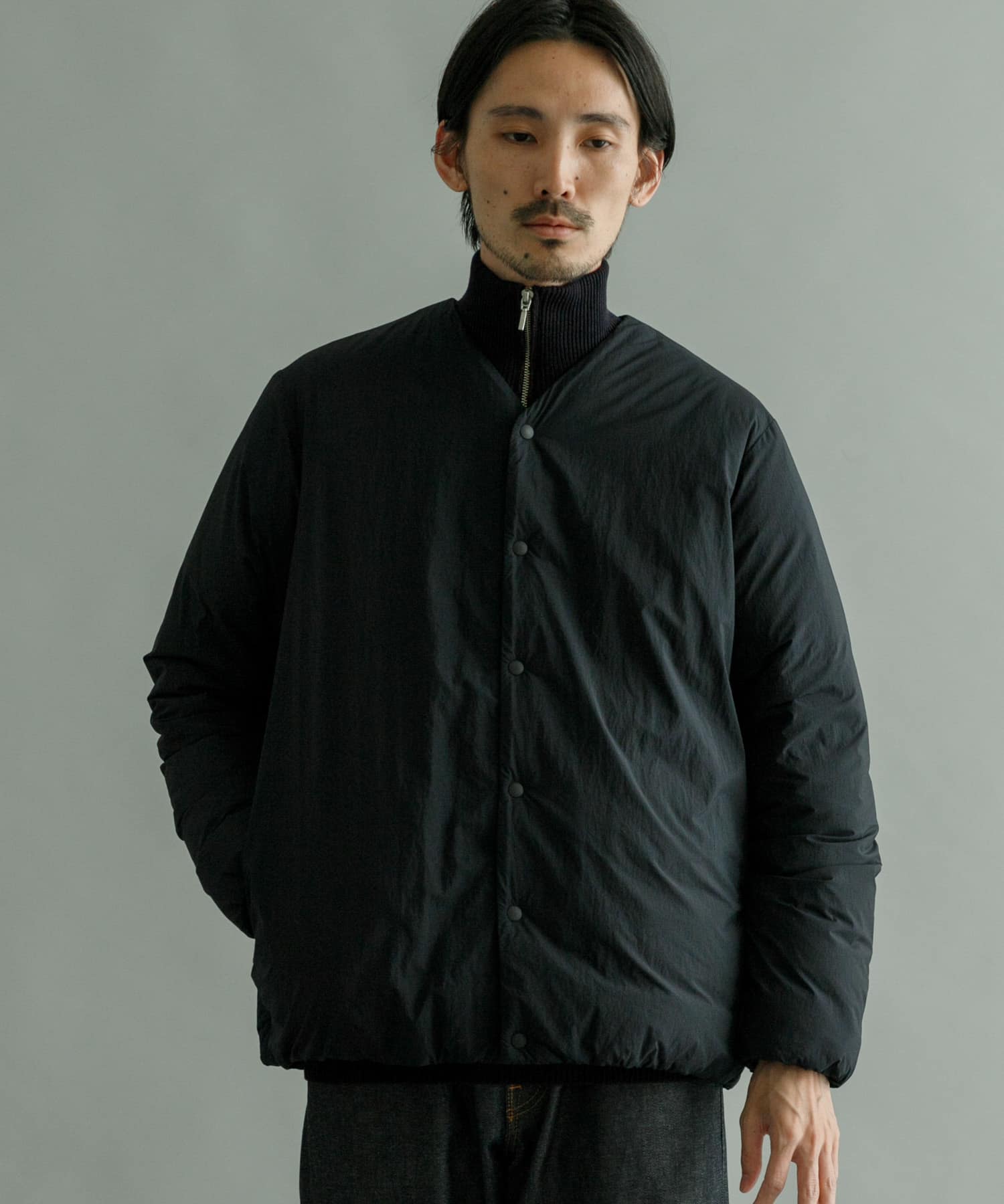 別注』『撥水』NANGA×UR NoCollar Down Blouson[UR37-17M002]｜URBAN