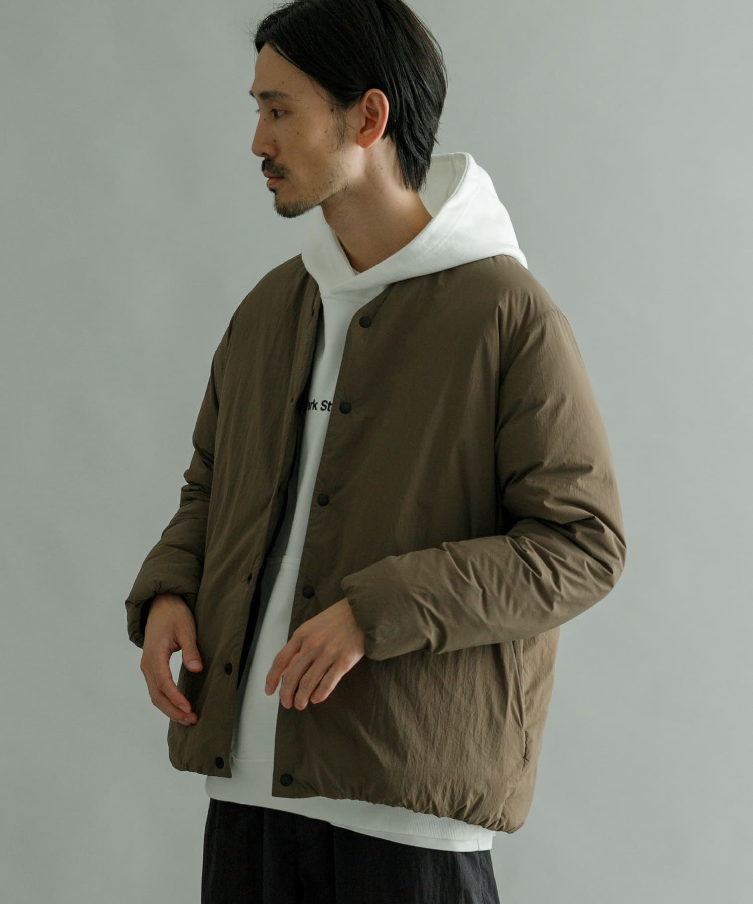 別注』『撥水』NANGA×UR NoCollar Down Blouson[UR37-17M002]｜URBAN