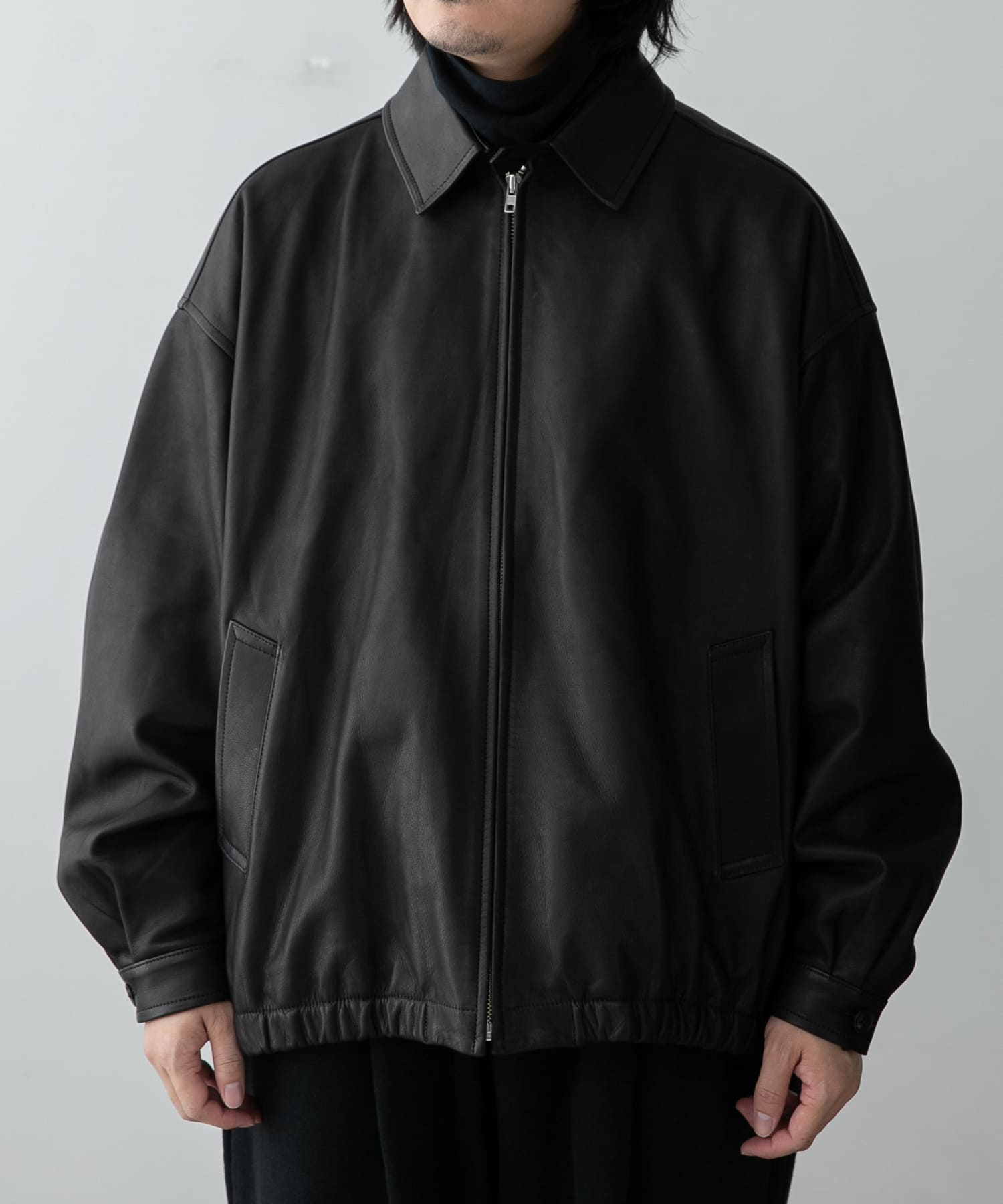 SFC LEATHER BIG JACKET S.F.C. 注意深く レザー 木村拓哉