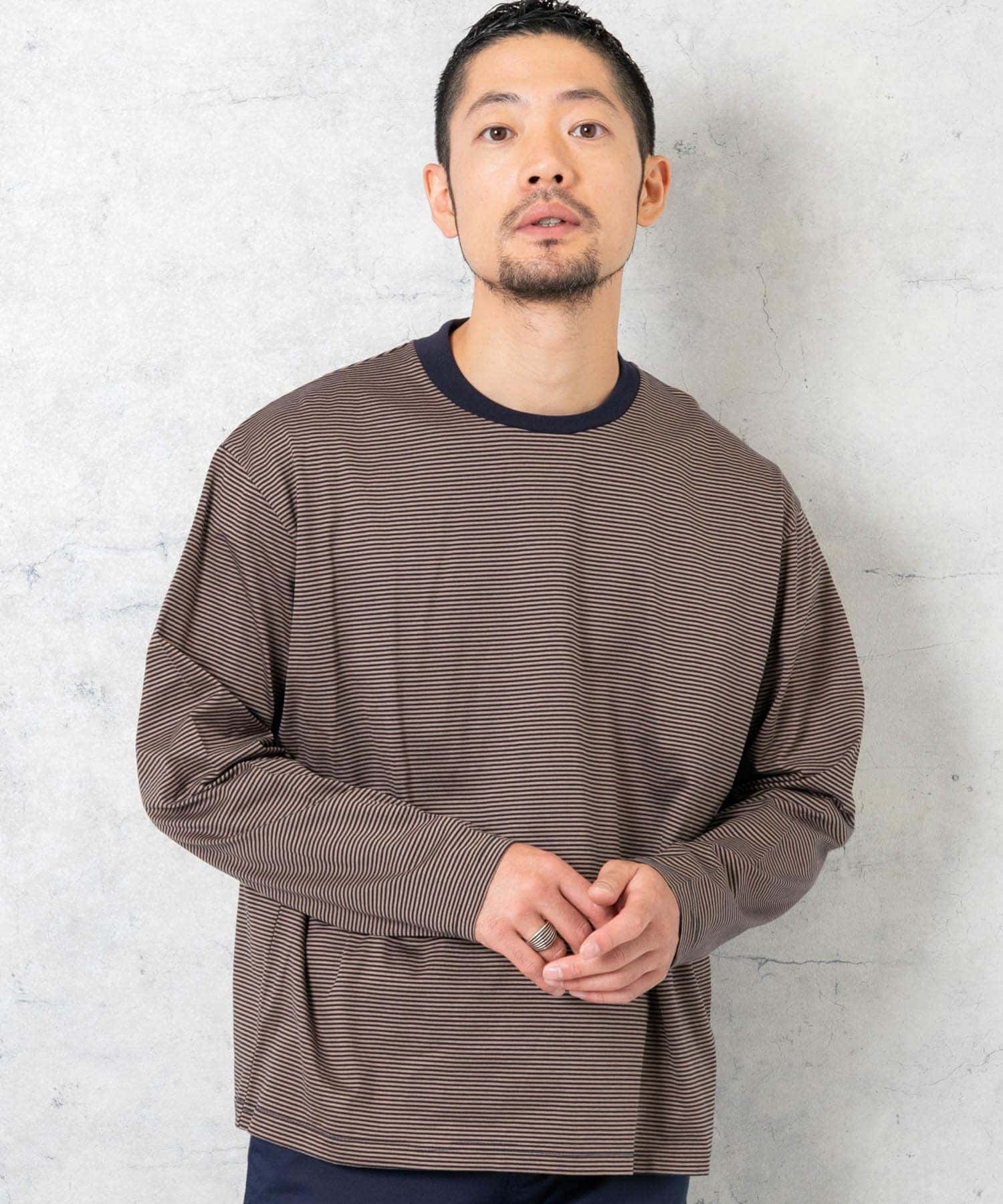 XLサイズあり』JAPAN FABRICロングスリーブクルーTシャツ[RA36-11M002