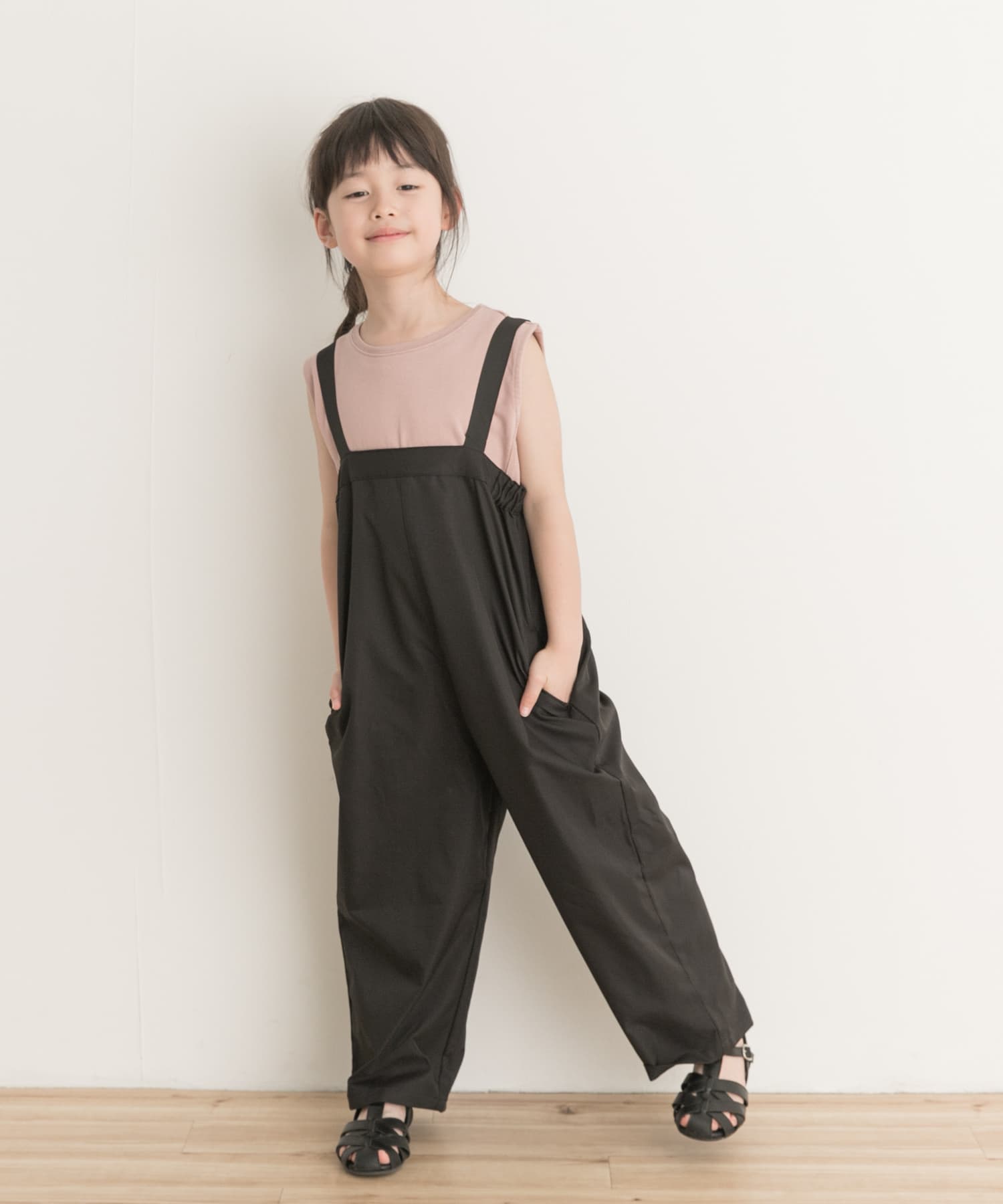 親子リンク』add fabrics撥水サロペット(KIDS)[DR45-36B365 親子リンク』add fabrics撥水サロペット(KIDS)[DR45-36B365