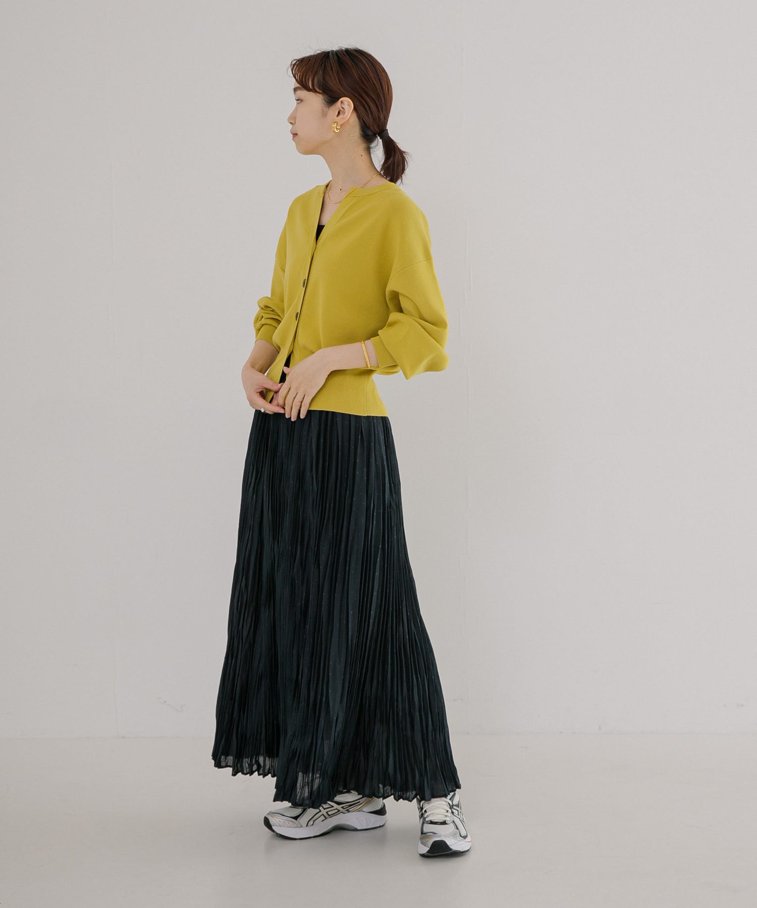 URBAN RESEARCH（アーバンリサーチ）の「ドットプリントIラインロングスカート（スカート）」 - WEAR