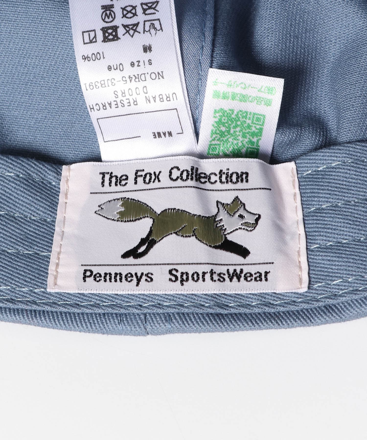 親子リンク』『別注』PENNEYS×DOORS THE FOXワッペンキャップ 親子リンク』『別注』PENNEYS×DOORS THE FOXワッペンキャップ