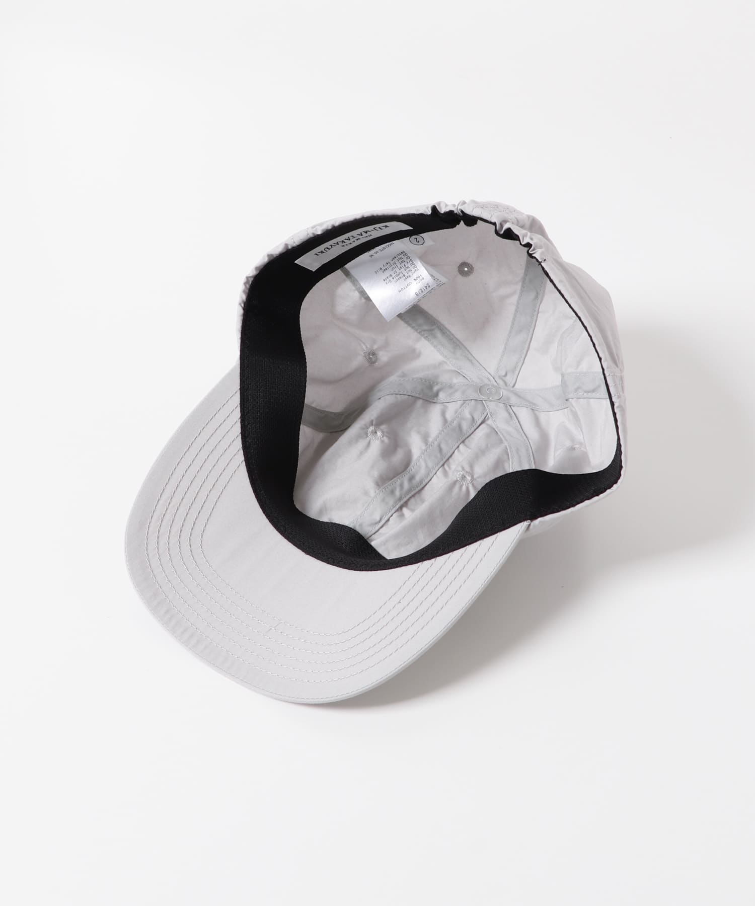 KIJIMA TAKAYUKI ELASTIC BACK 6PANEL CAP[DM44-241218]｜URBAN