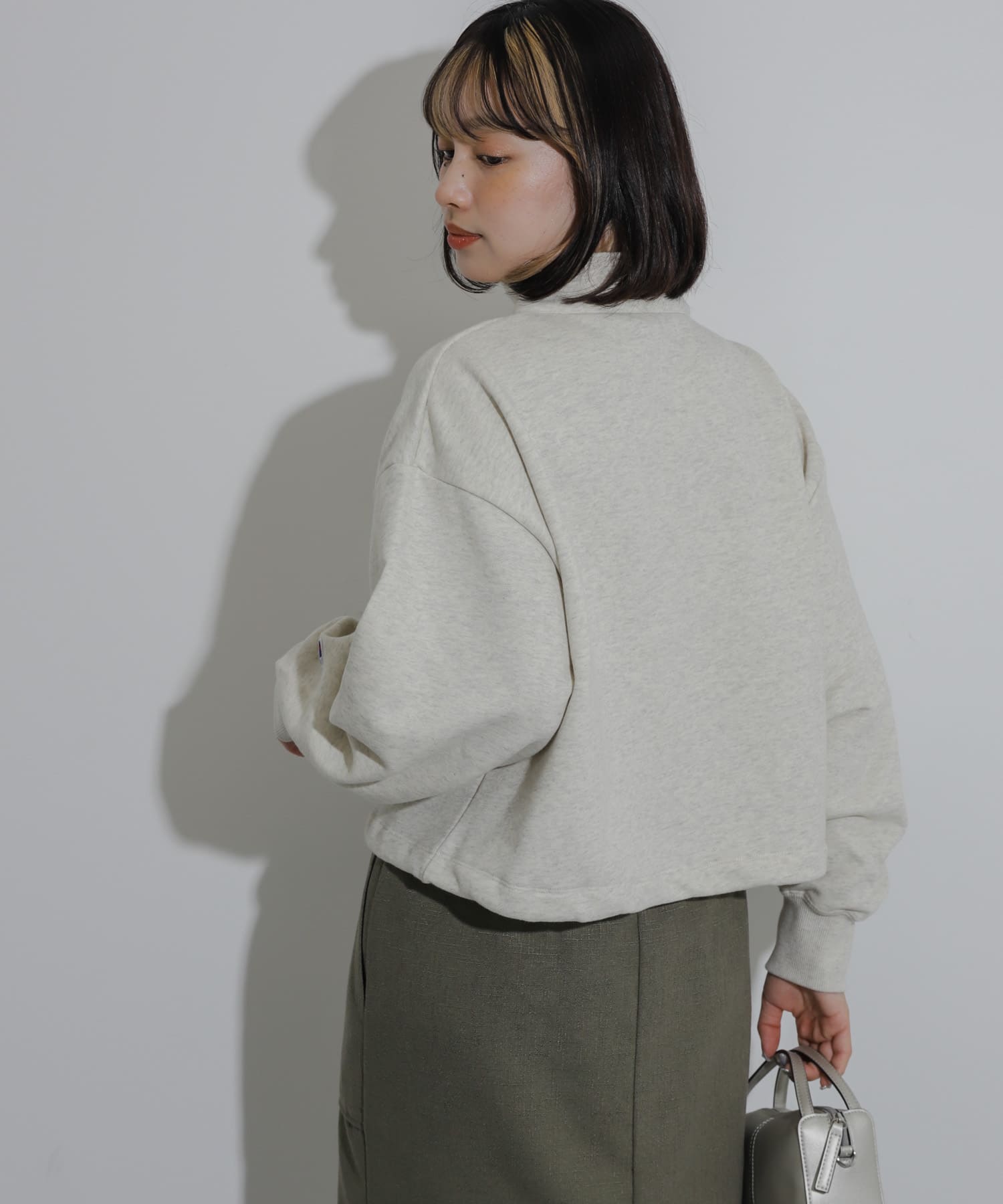SENSE OF PLACE｜『別注』Champion*SENSE OF PLACE ハーフジップ