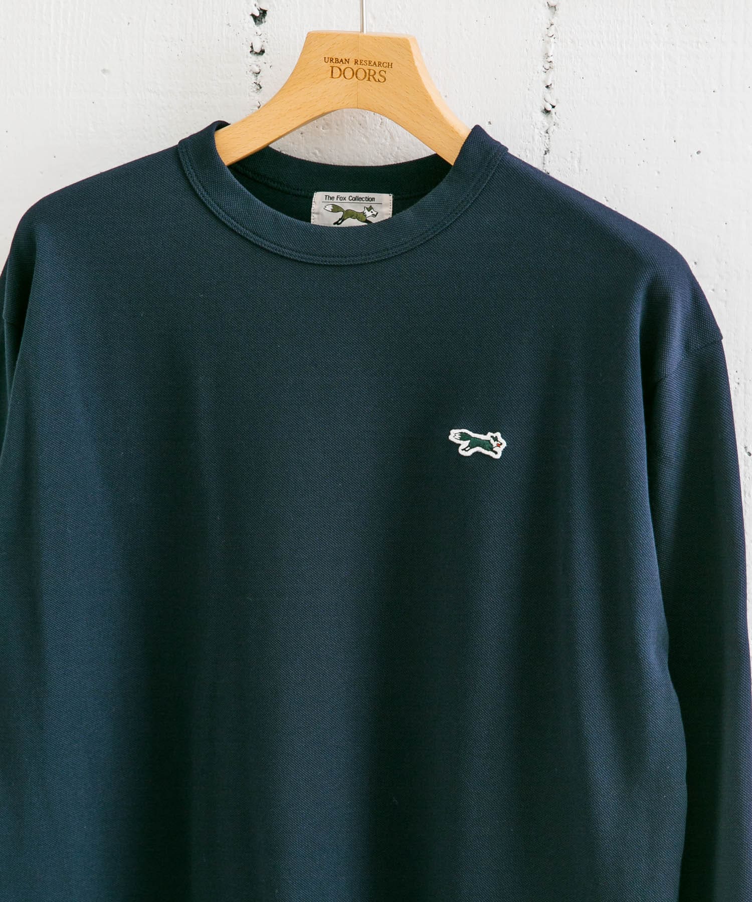 別注』PENNEYS×DOORS THE FOX 鹿の子 ロングスリーブTシャツ[DR44 別注』PENNEYS×DOORS THE FOX 鹿の子 ロングスリーブTシャツ[DR44