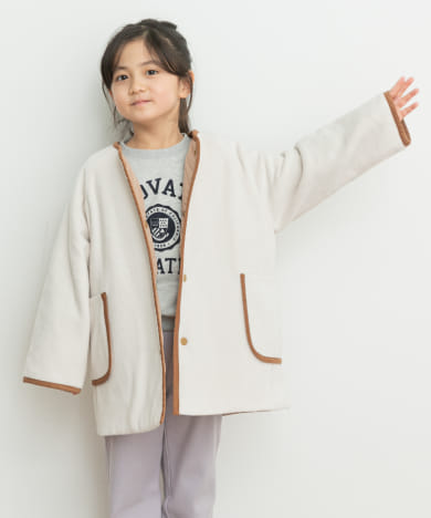 リバーシブルフリースコート(KIDS)