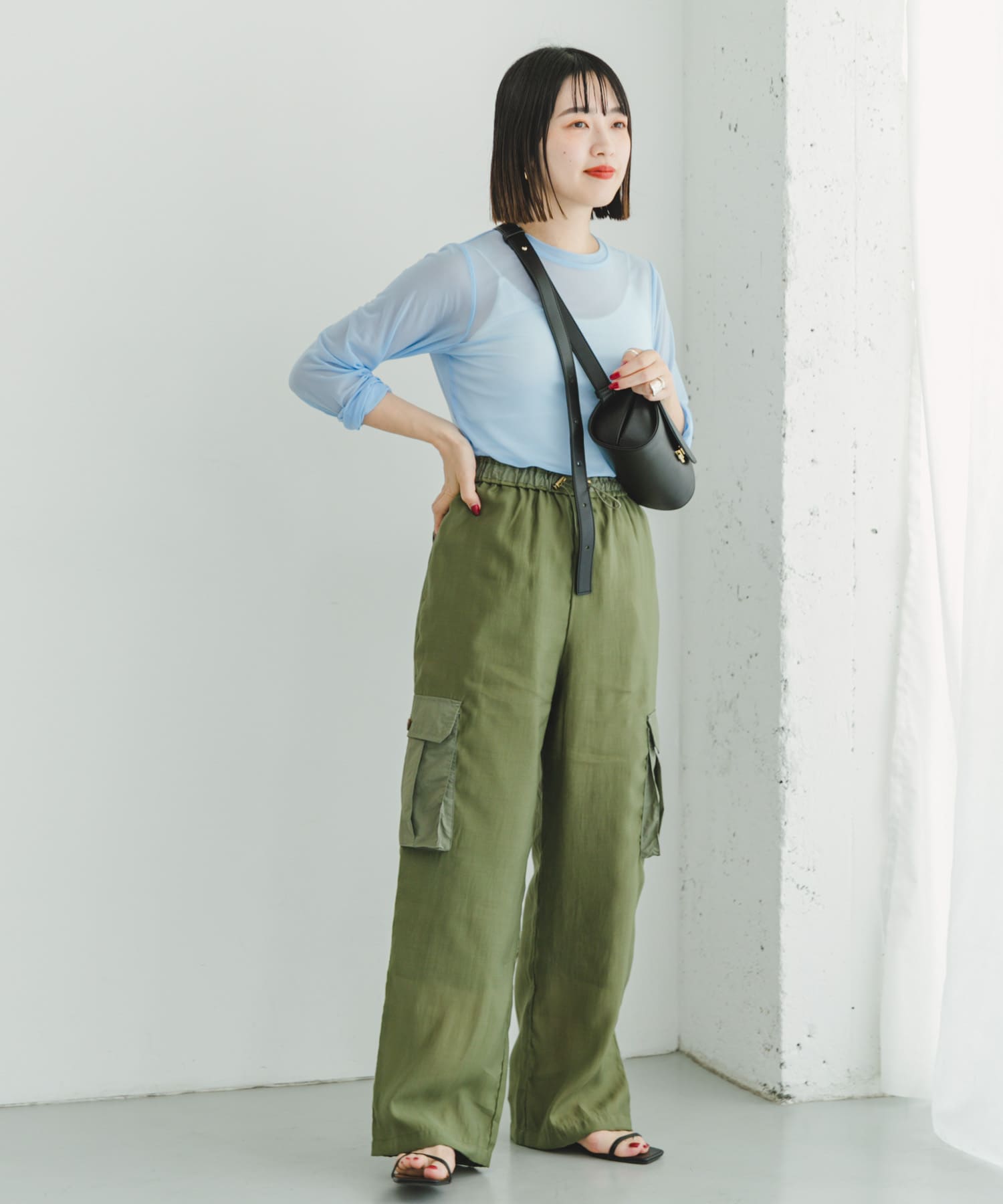 チュールシアーロングTシャツ[IT45-21A012]｜URBAN RESEARCH公式