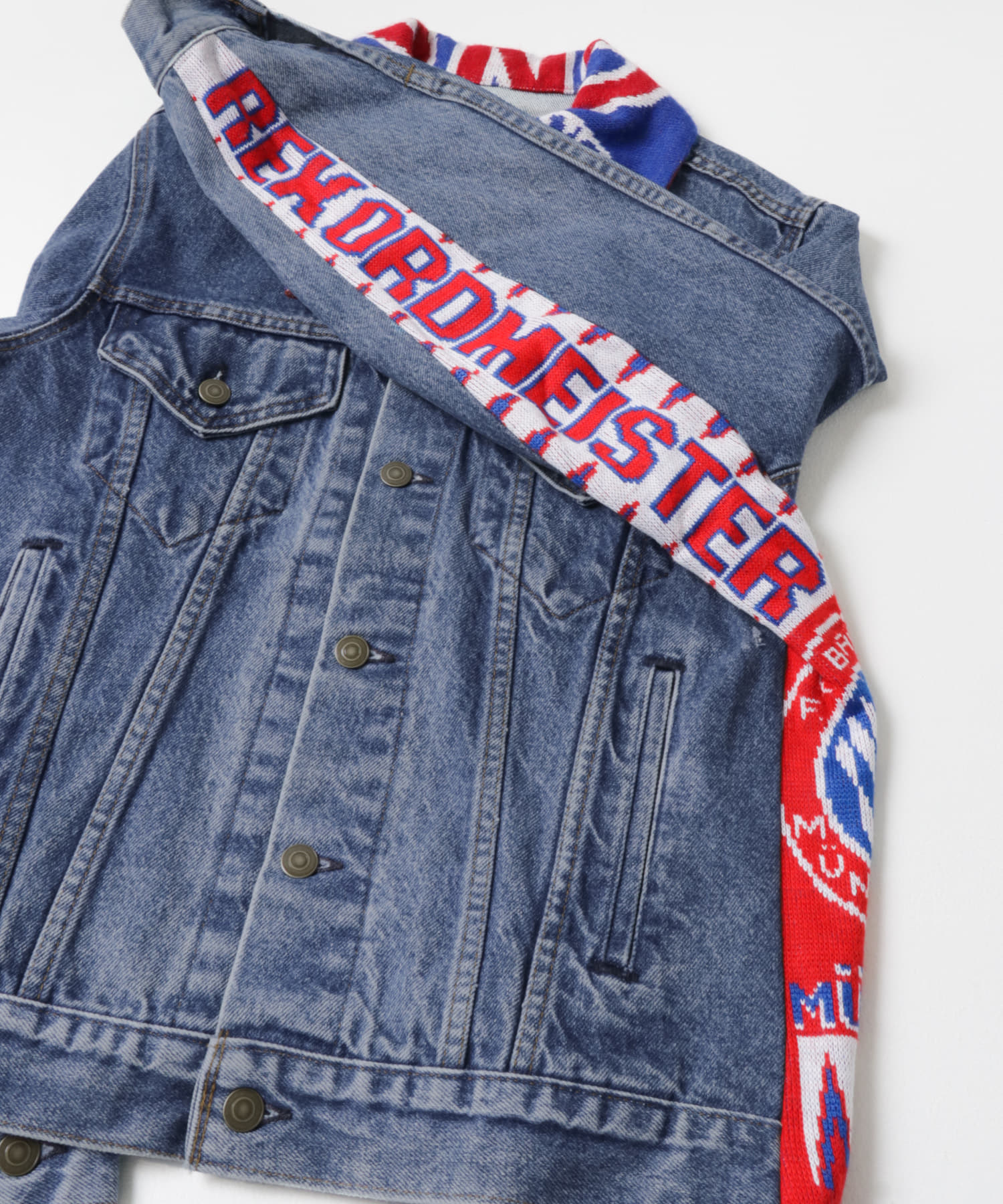 77circa sport muffler denim jacket[cc24aw-52-T47]｜URBAN