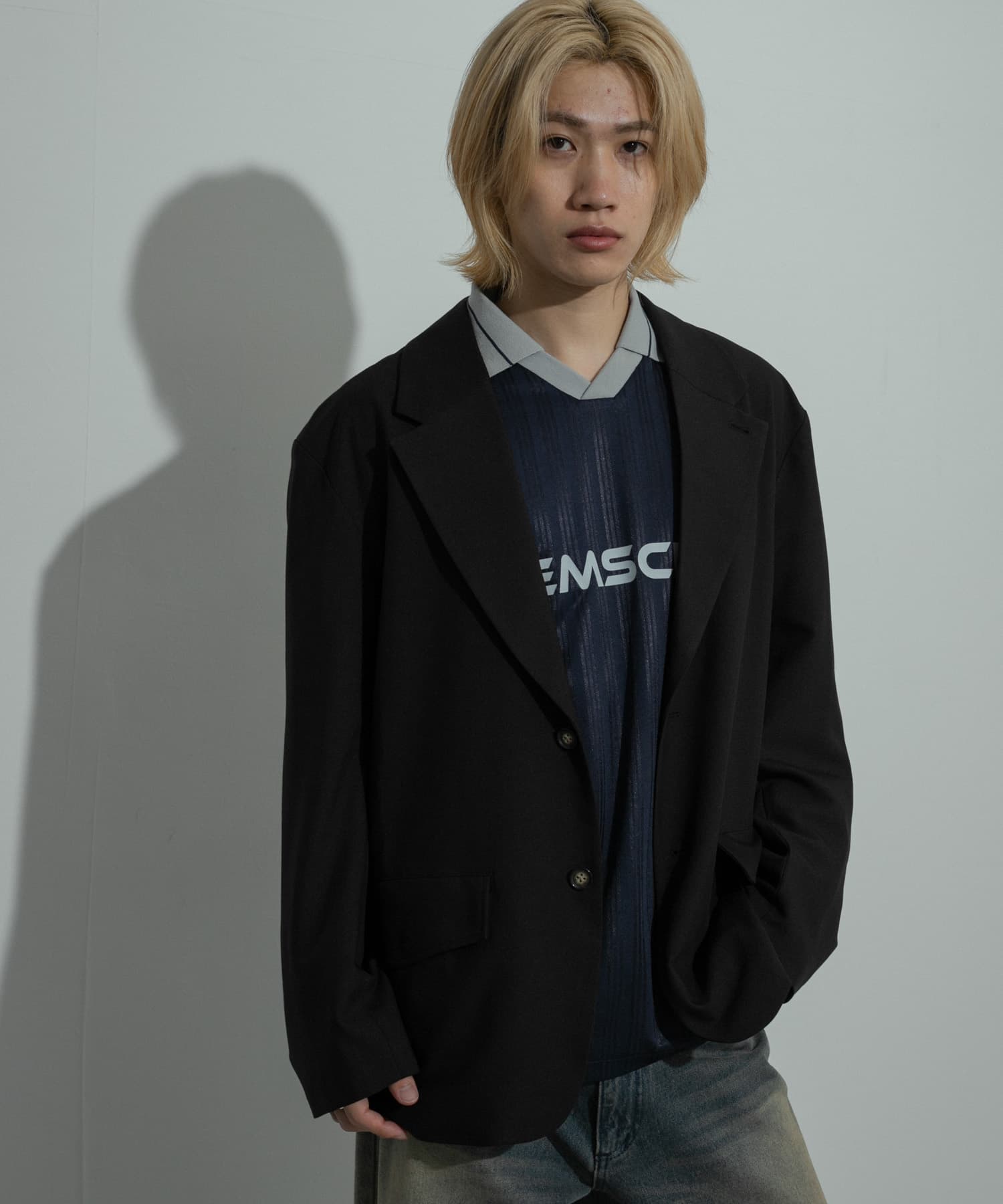 ユニセックス』『セットアップ対応』 サイドスリットテーラード