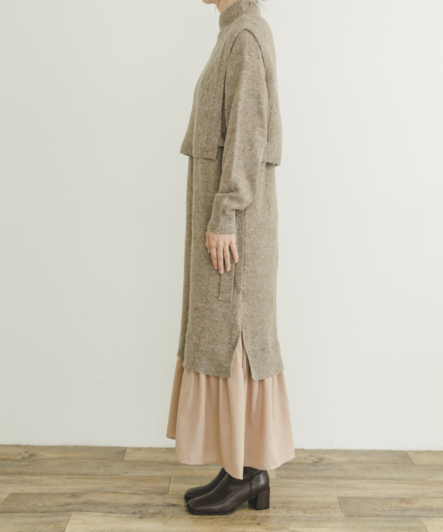 ニットベストセットワンピース[IT47-26A009]｜URBAN RESEARCH