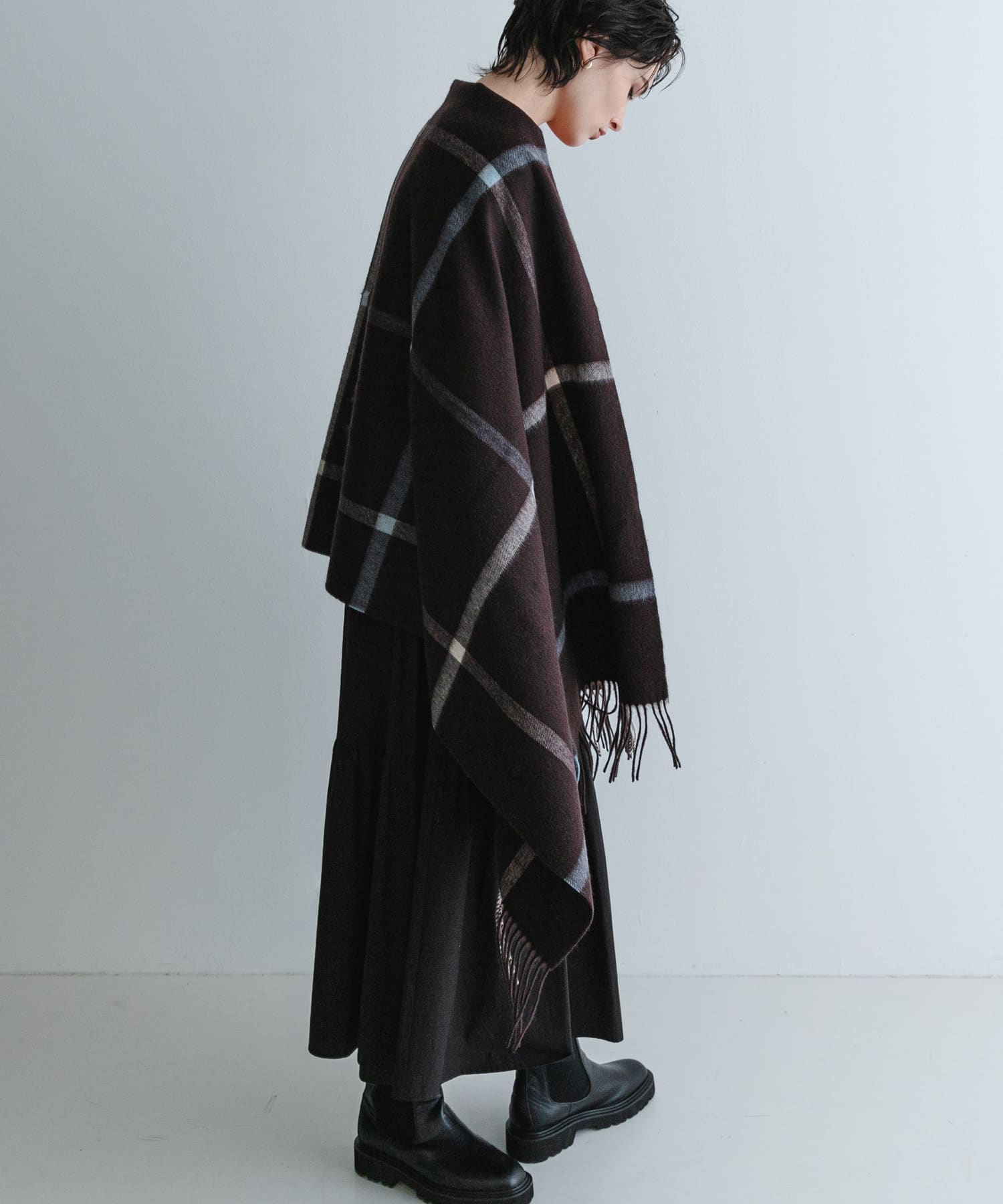 別注』TWEED MILL×URBAN RESEARCH Lambswoolstole[UW47-TM