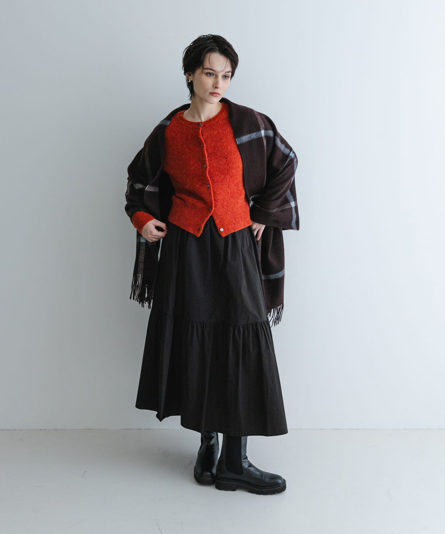 別注』TWEED MILL×URBAN RESEARCH Lambswoolstole[UW47-TM