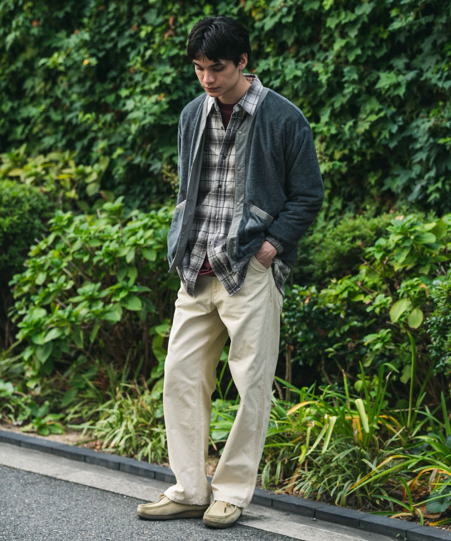 別注』Snow Peak Apparel×DOORS 2L Octa 2way Cardigan