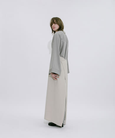 layered apron onepiece