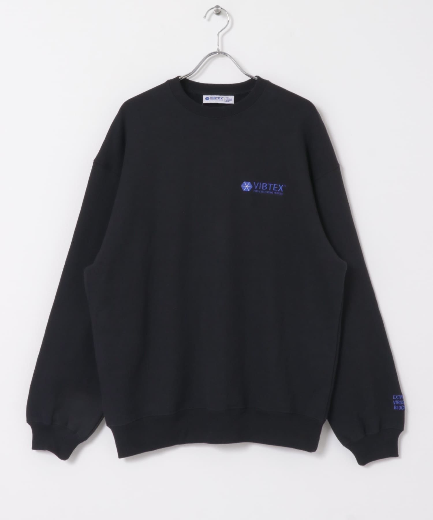 HideandSeek - Old English Hooded Sweat Shirt(24aw) - BLK
