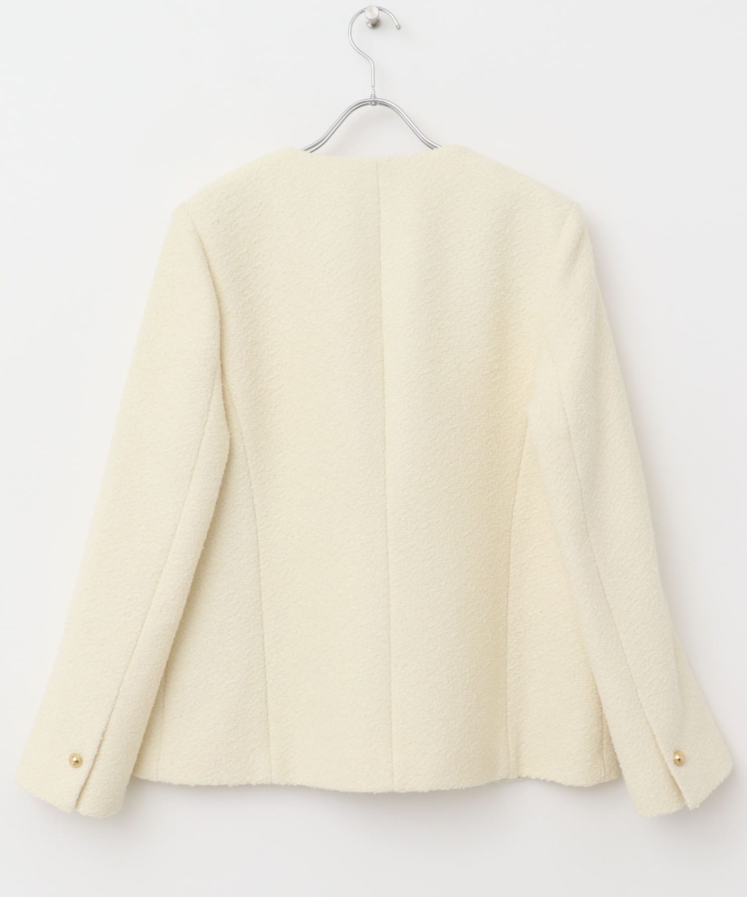 BEMUSEMANSION Boucle tweed jacket[AW47-22S165]｜URBAN
