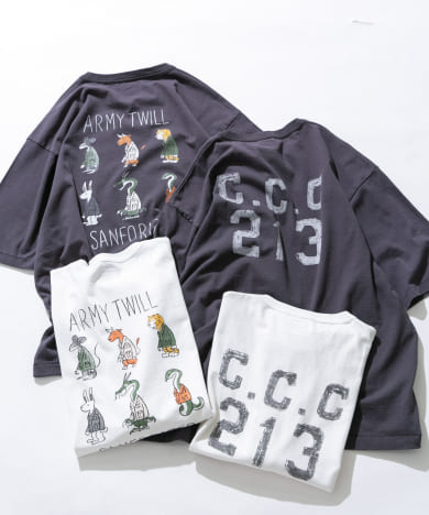 『別注』ARMY TWILL×Sonny Label　Print T-shirts