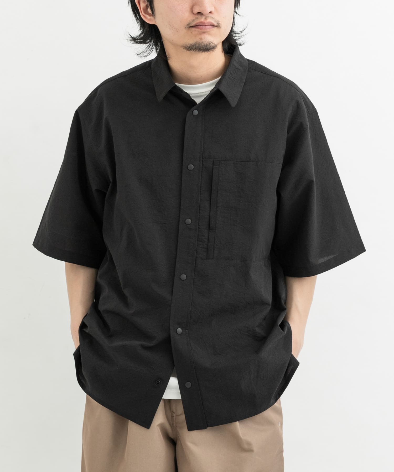 吸水速乾/軽量』DotAir SHORT-SLEEVE SHIRTS[FEA5-13S007