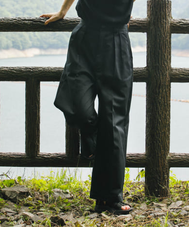 『別注』Dickies×EKAL　ワイドトラウザー