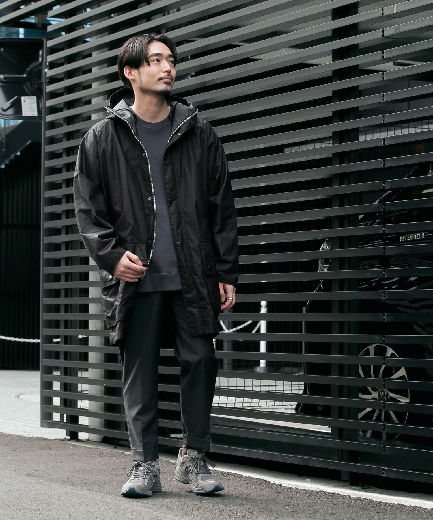 『別注』Barbour×DOORS　OversizeHooded BEDALE