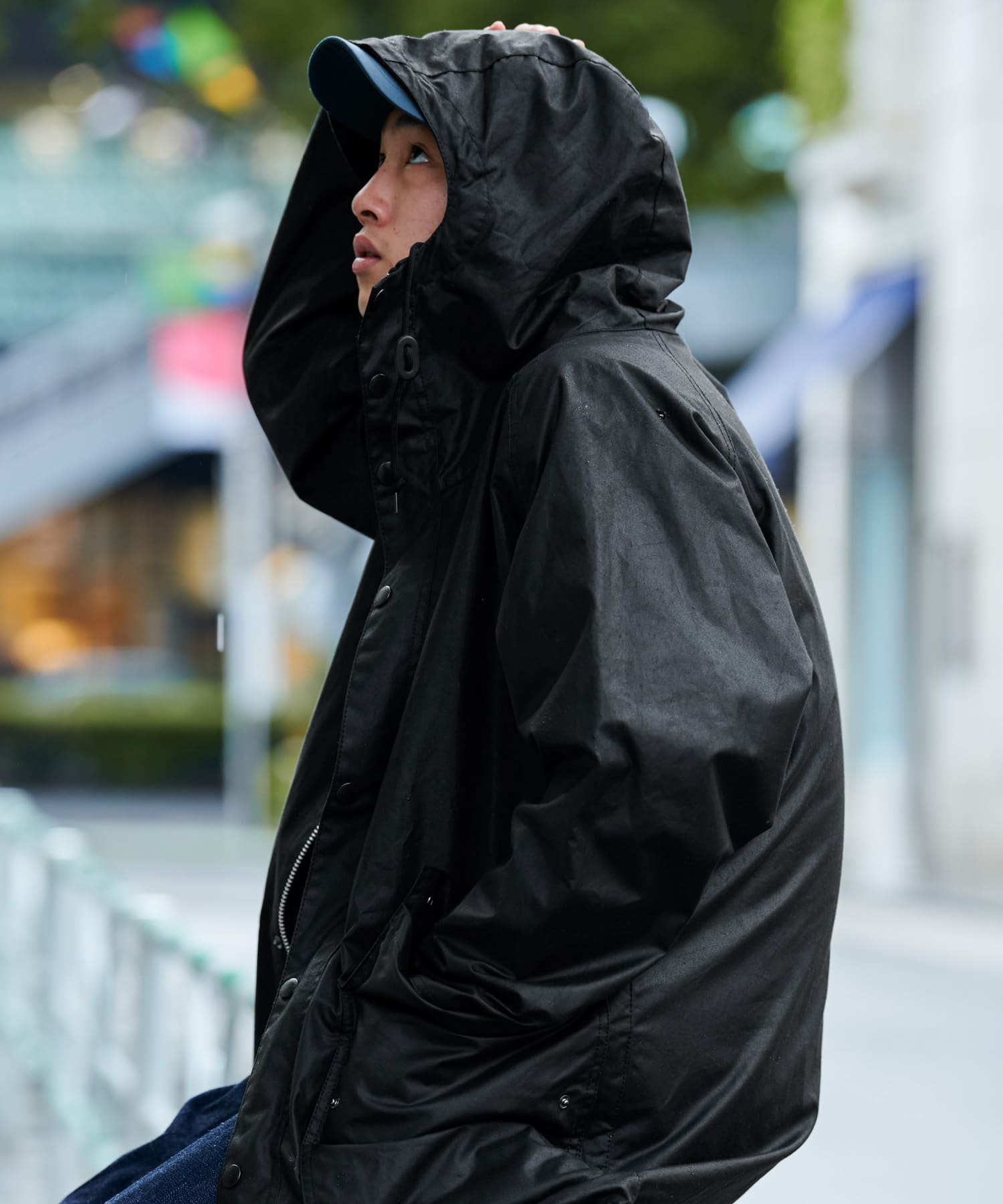 『別注』Barbour×DOORS　OversizeHooded BEDALE