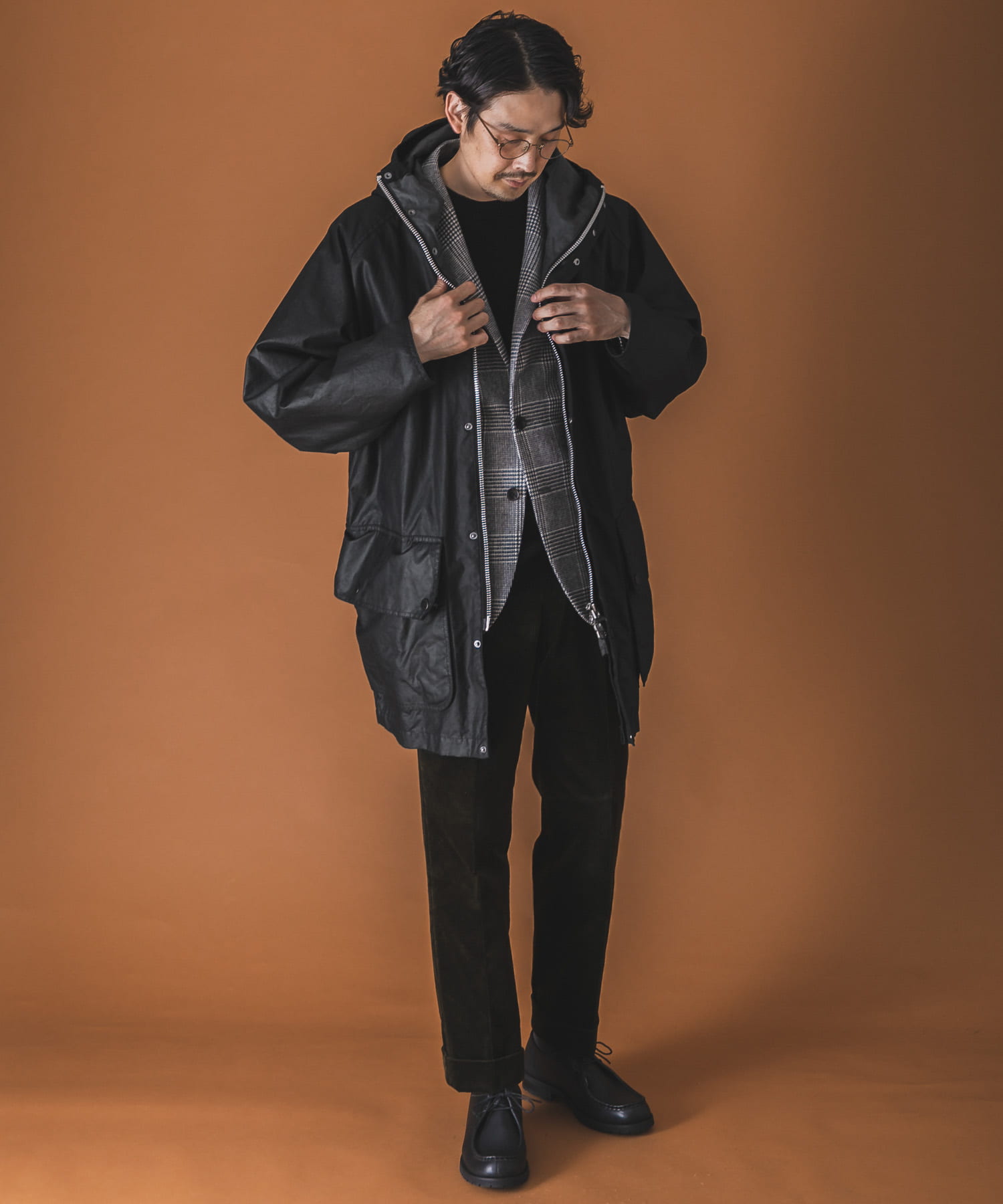別注』Barbour×DOORS OversizeHooded BEDALE[MWX1738URD-DM06]｜URBAN 