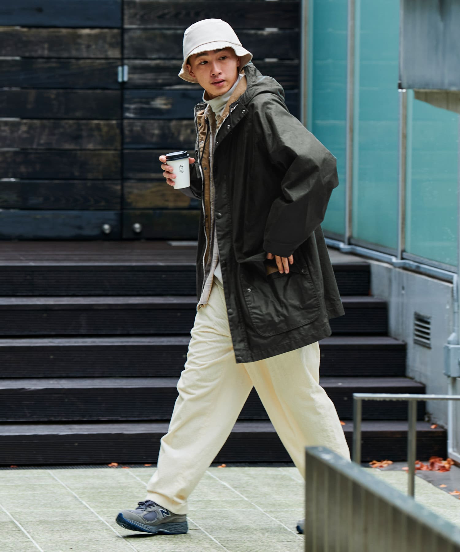 別注』Barbour×DOORS OversizeHooded BEDALE[MWX1738URD-DM06]｜URBAN 