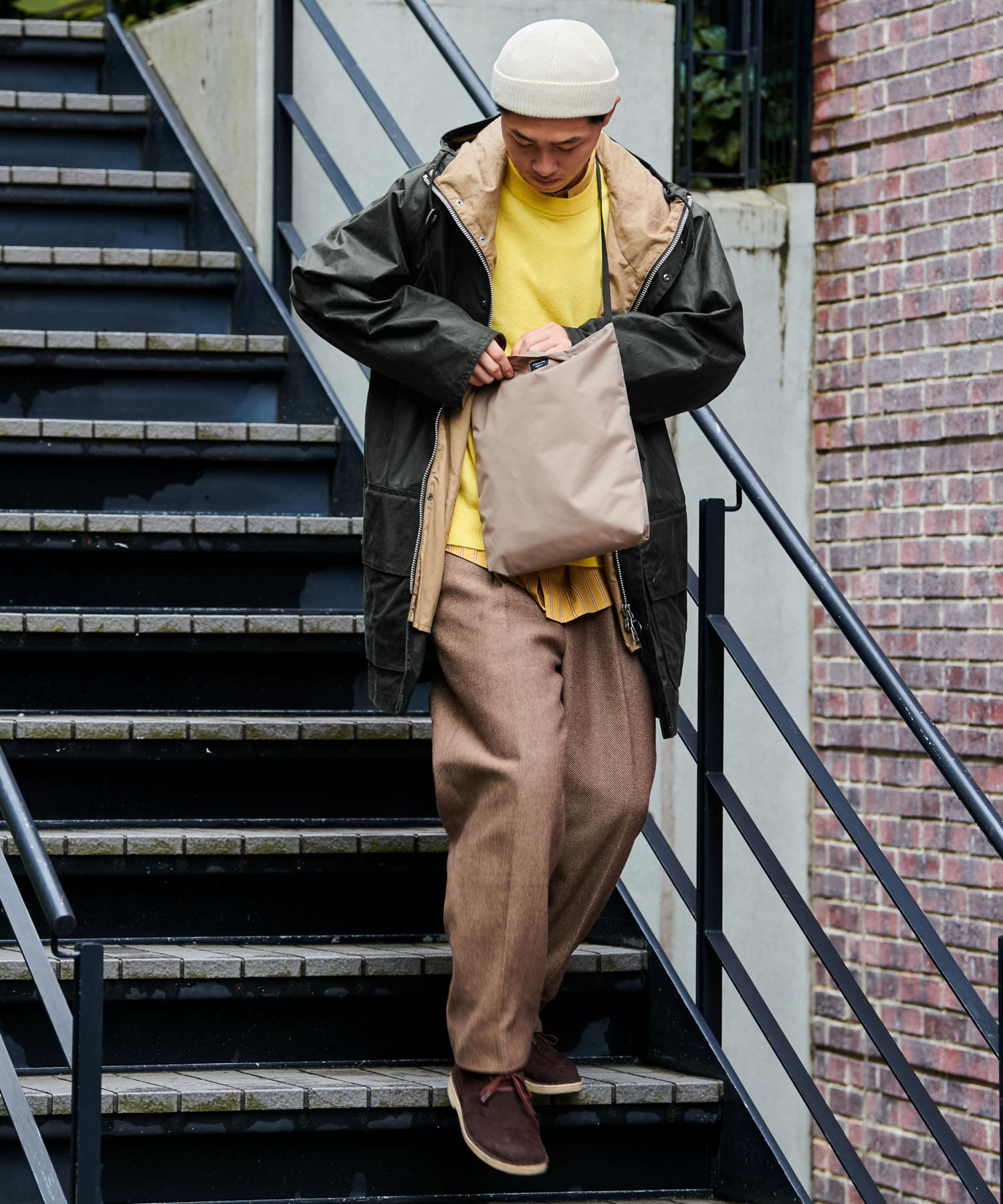 別注』Barbour×DOORS OversizeHooded BEDALE[MWX1738URD-DM06]｜URBAN 