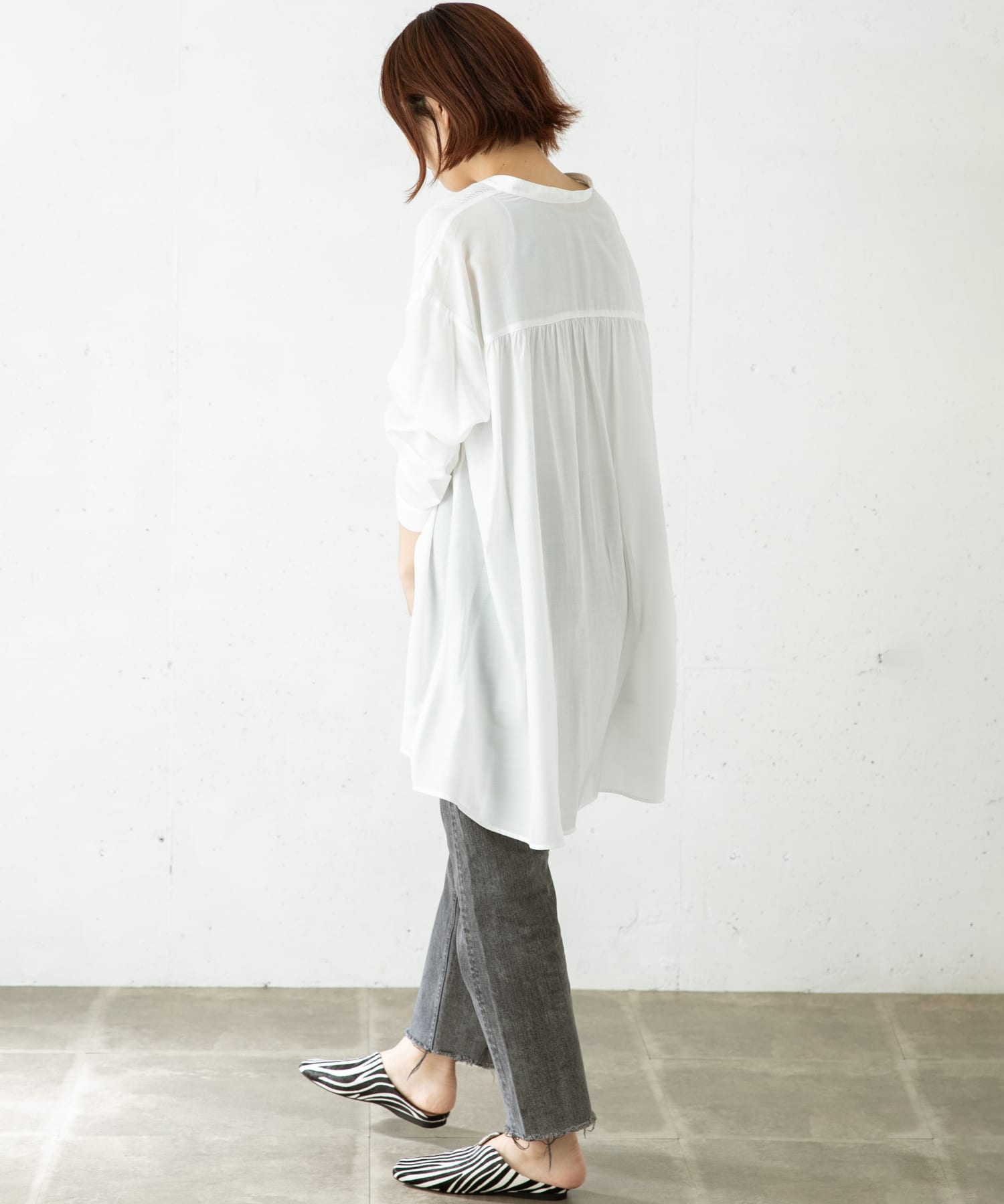 MOHI アニマル柄レザースリッパサンダル[PO SL|URBAN