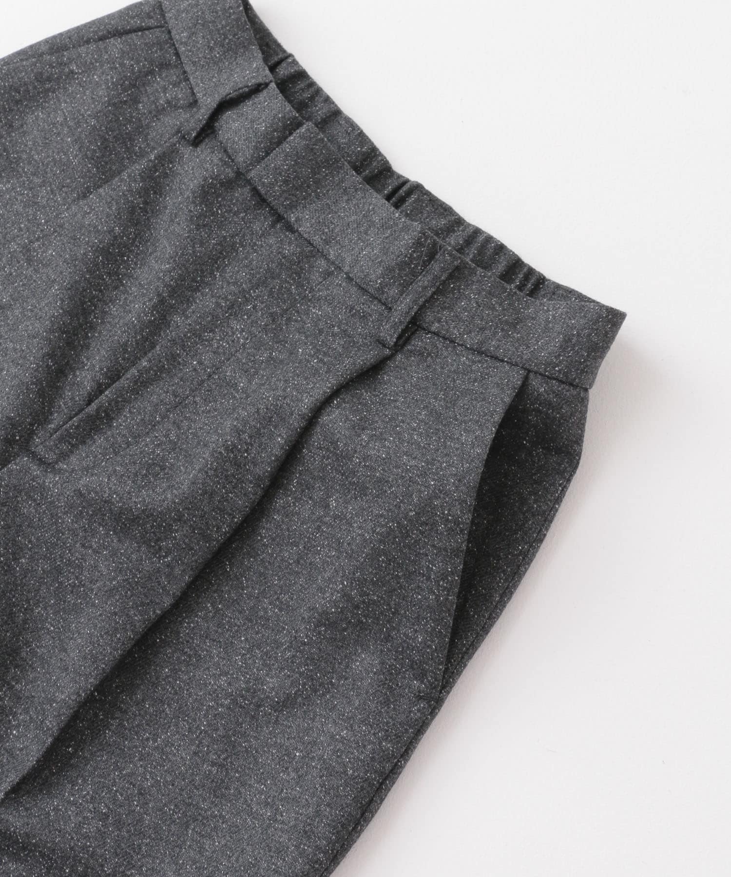 White Label シルクネップタックトラウザー[DW16-24G601]｜URBAN