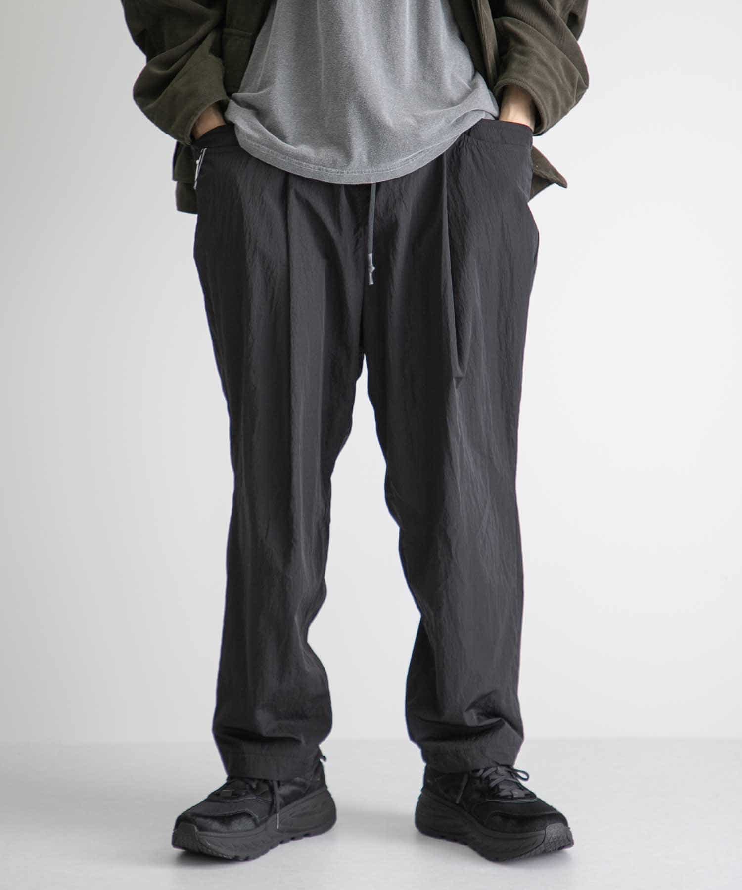 未使用　SFC WIDE TAPERED EASY PANTS  ブラック　L