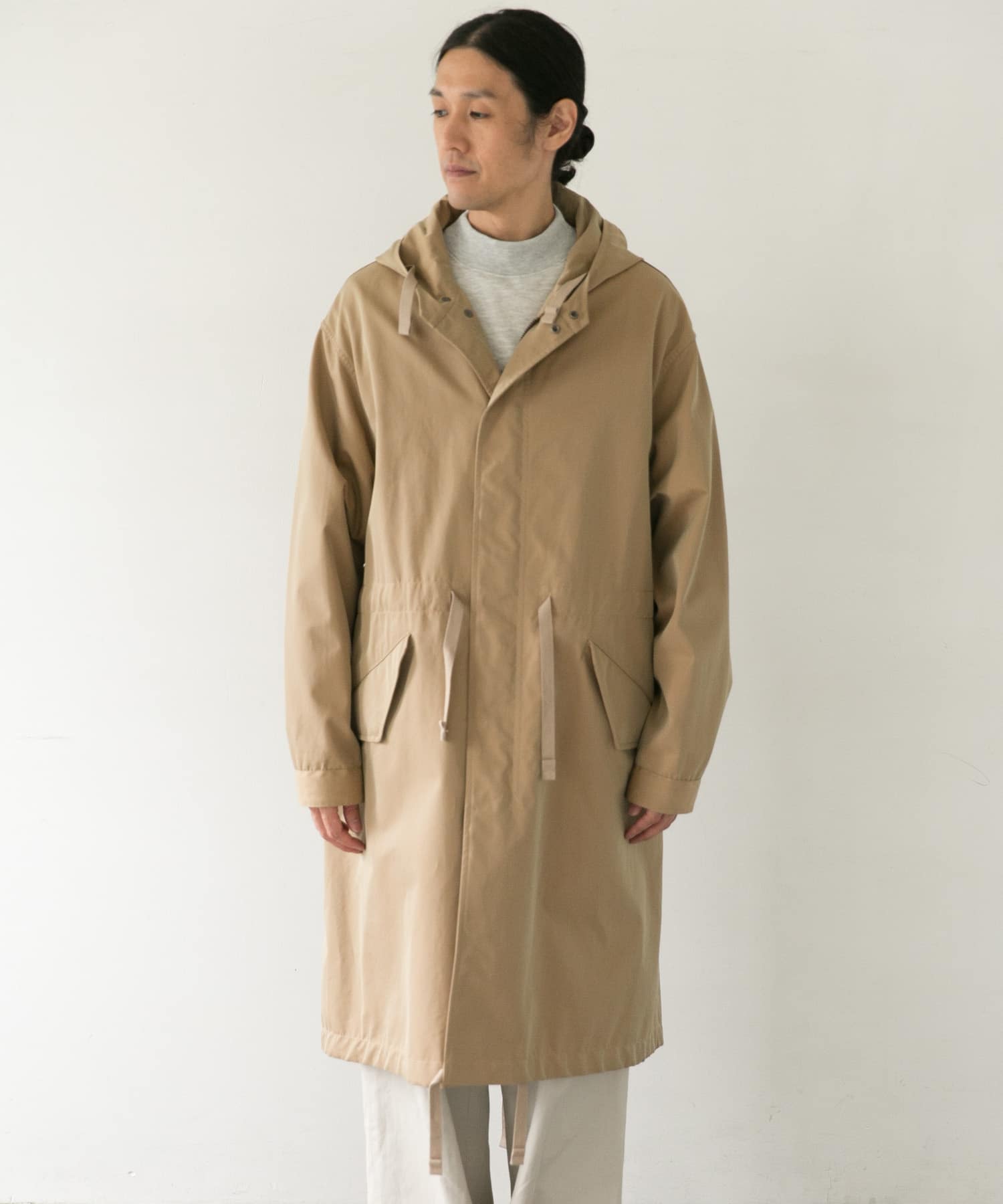 Scye Gaberdine Military Parka[5121-73513-DM16]｜URBAN